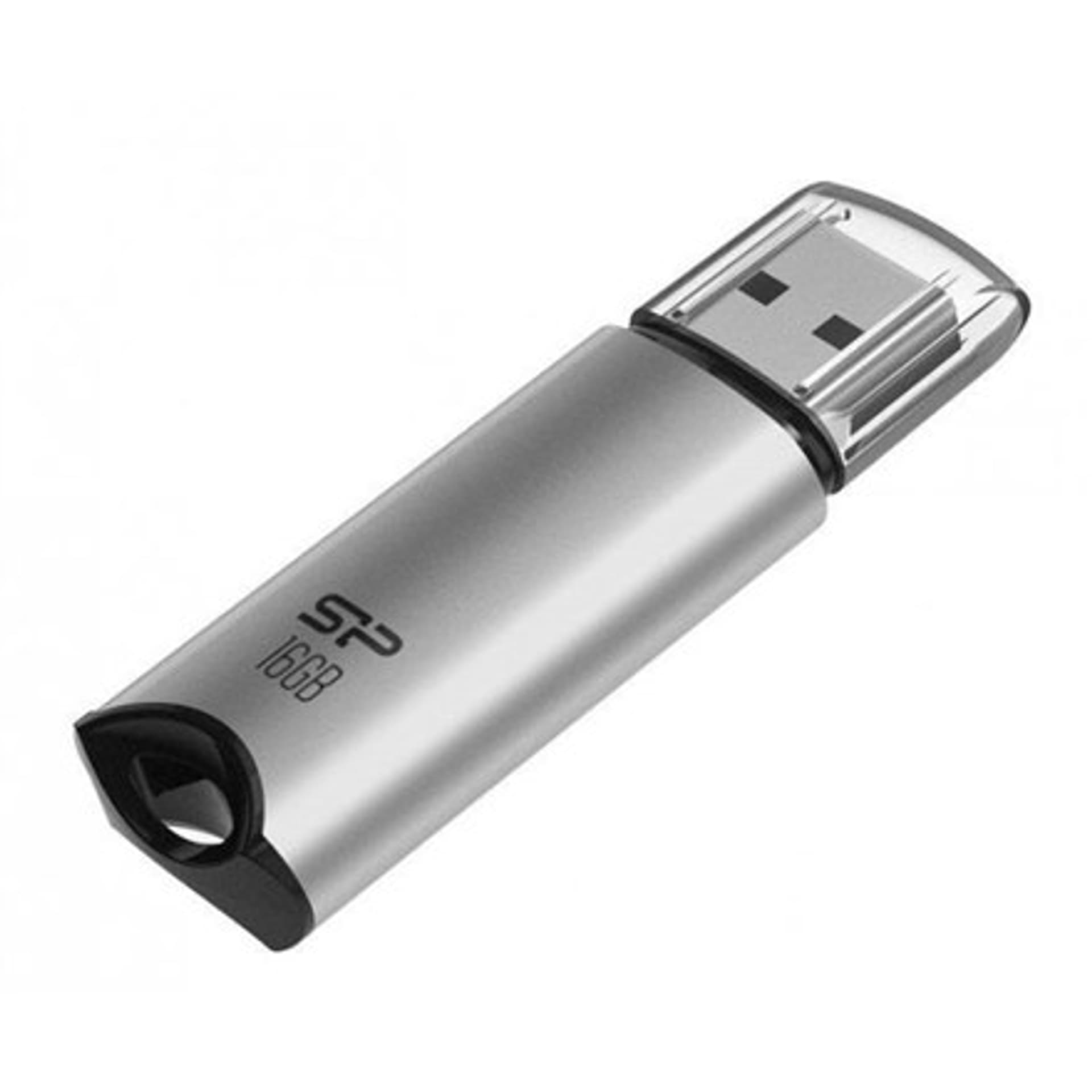 

Silicon Power USB Flash Drive Marvel Series M02 16 GB, Type-A USB 3.2 Gen 1, Silver