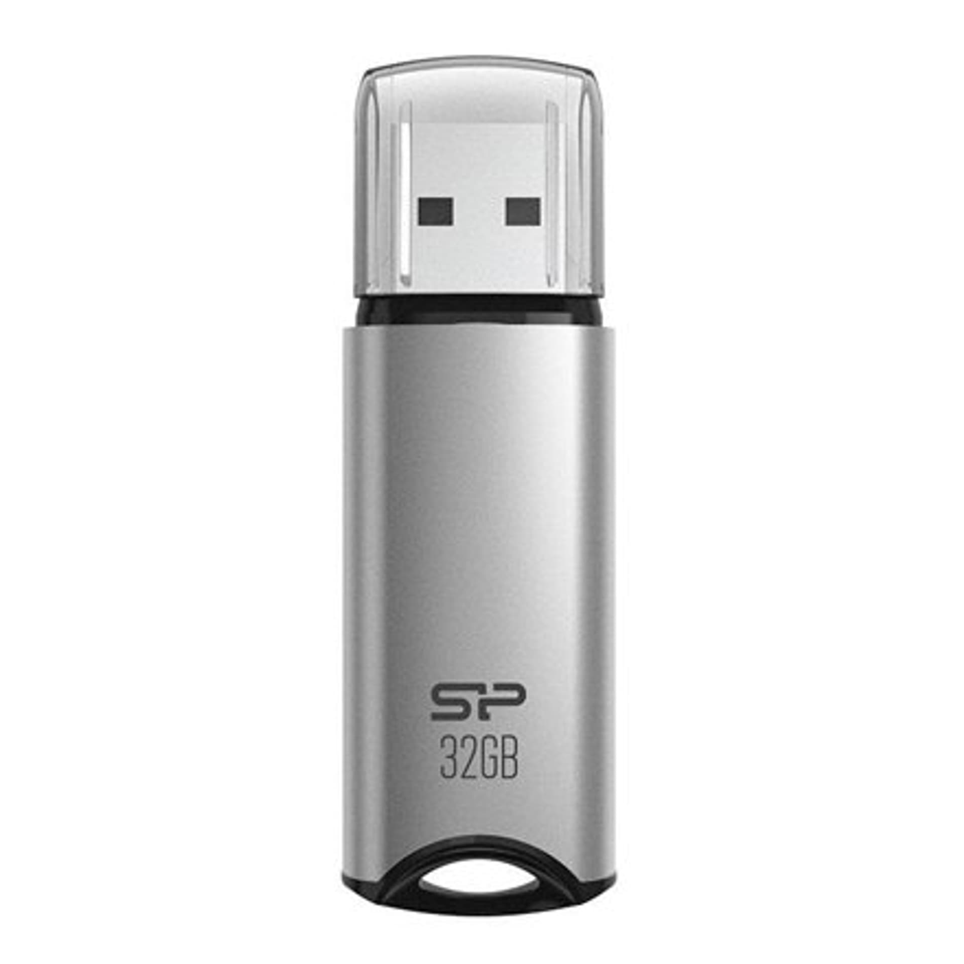 

Silicon Power USB Flash Drive Marvel Series M02 32 GB, Type-A USB 3.2 Gen 1, Silver