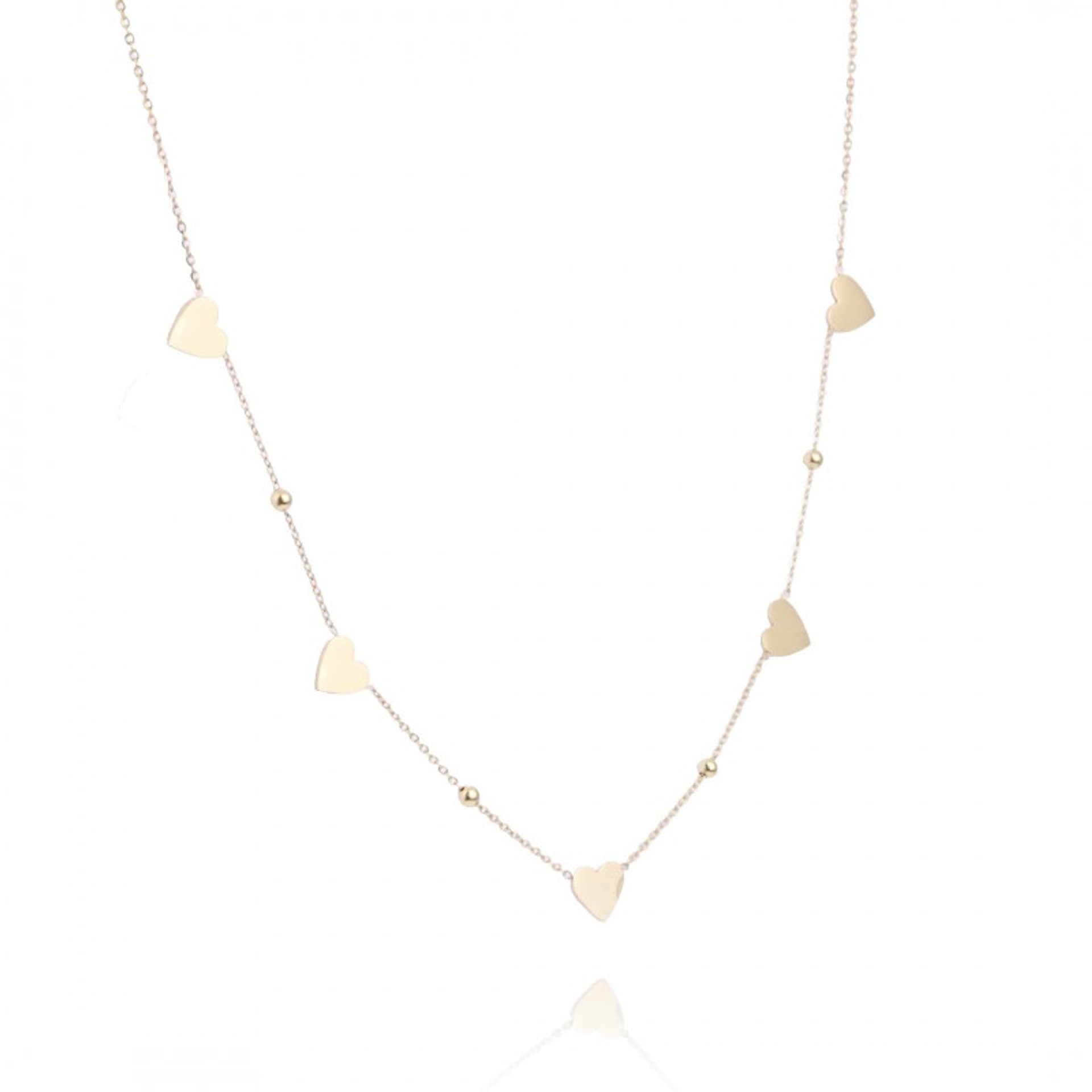 

Naszyjnik stal chirurgiczna pozłacana 14k gold NST1439
