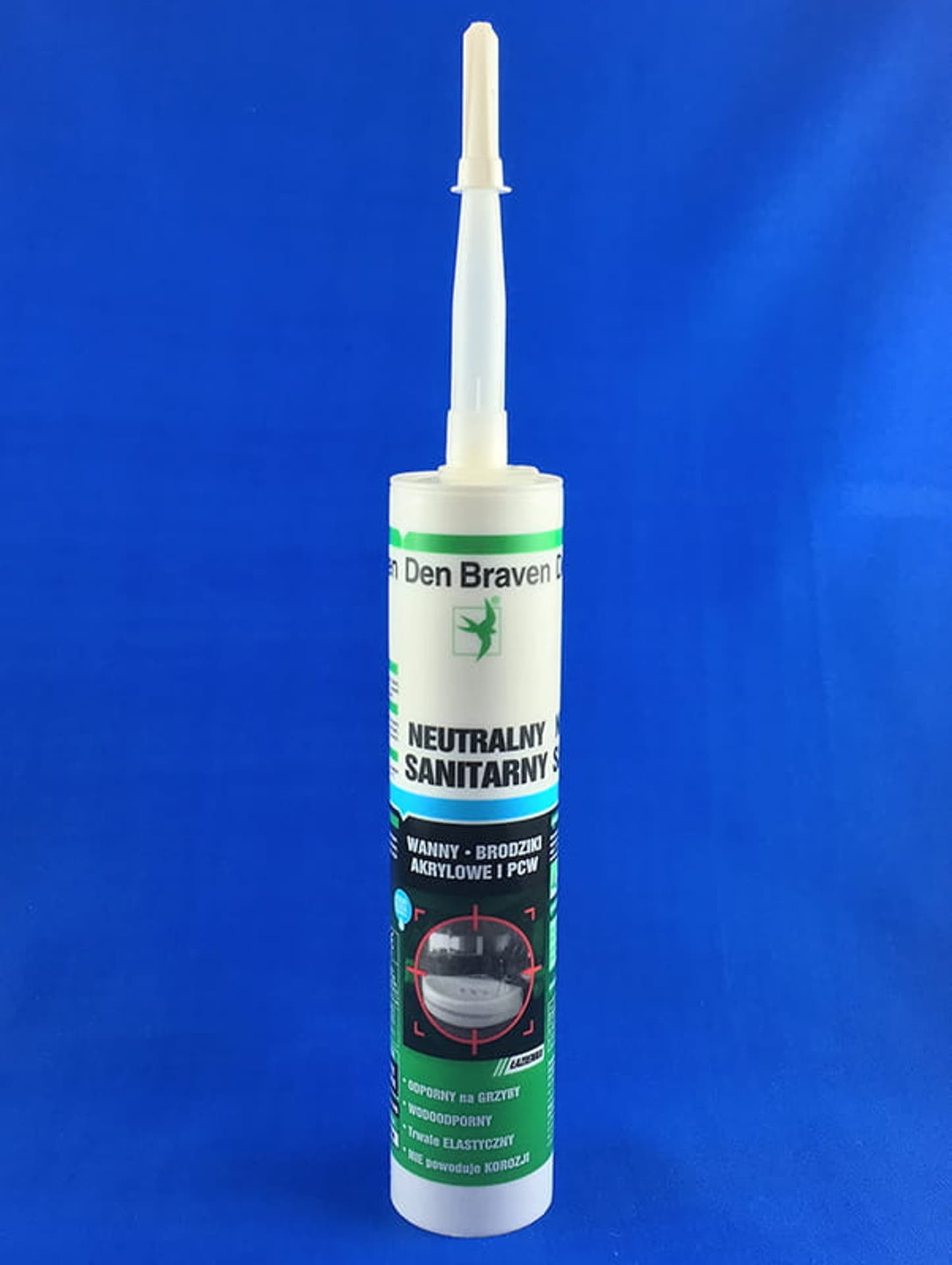 

Silikon Neutralny Sanitarny Braven NAF 300ml biały 616822