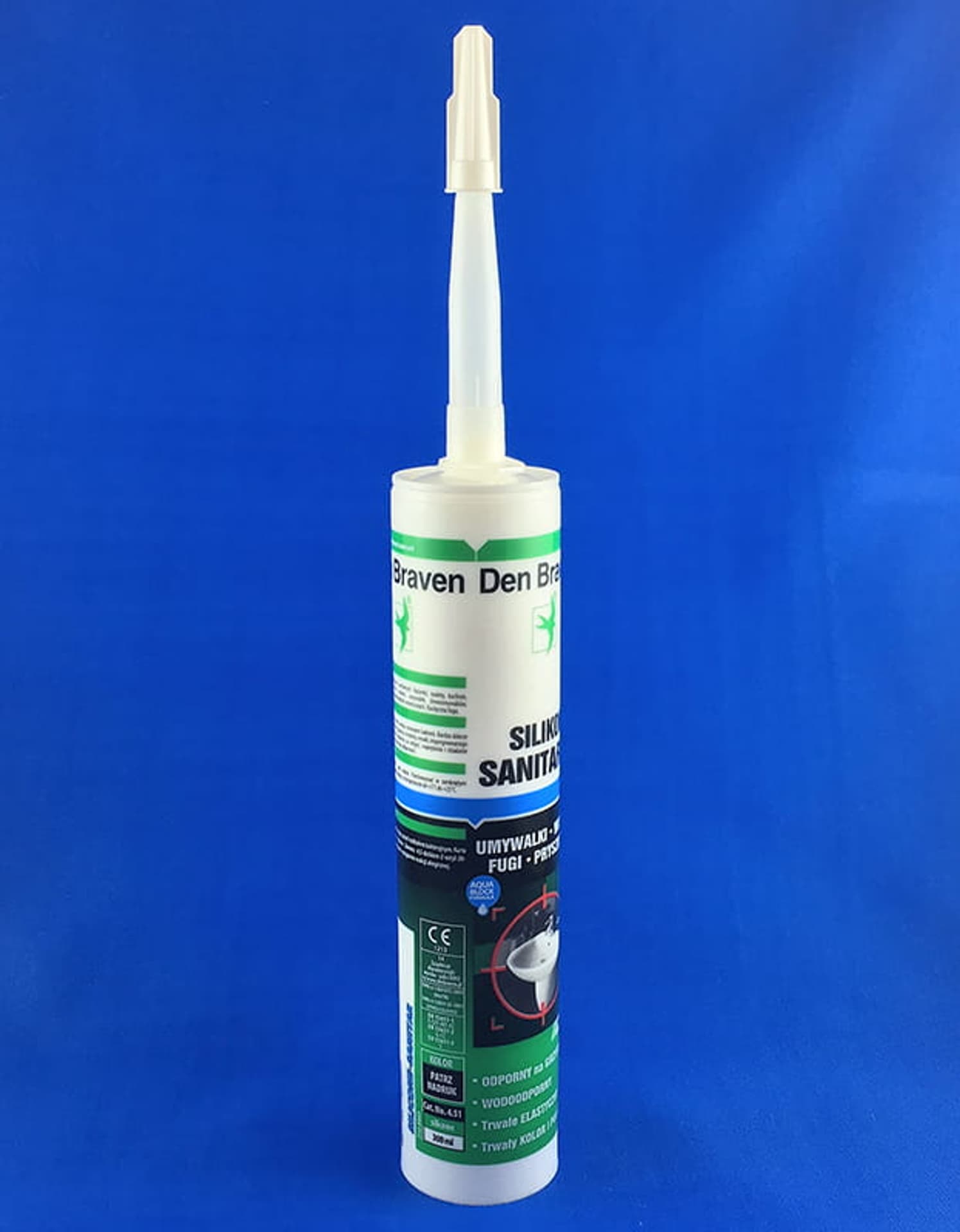 

Silikon Sanitarny Den Braven 280ml biały 617000