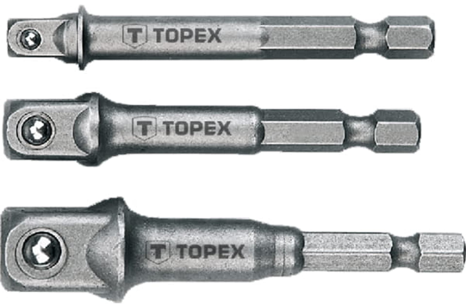

Uchwyty do nasadek 1/4, 3/8, 1/2 Topex 38D151