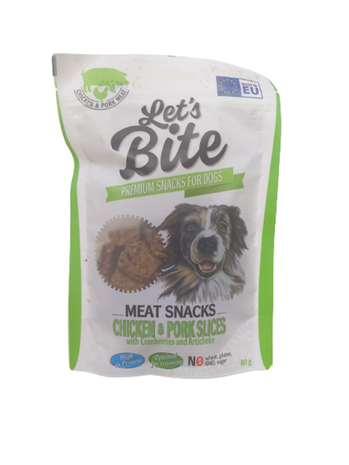 

Let's Bite Meat Snack Chicken & Pork Slices 80g