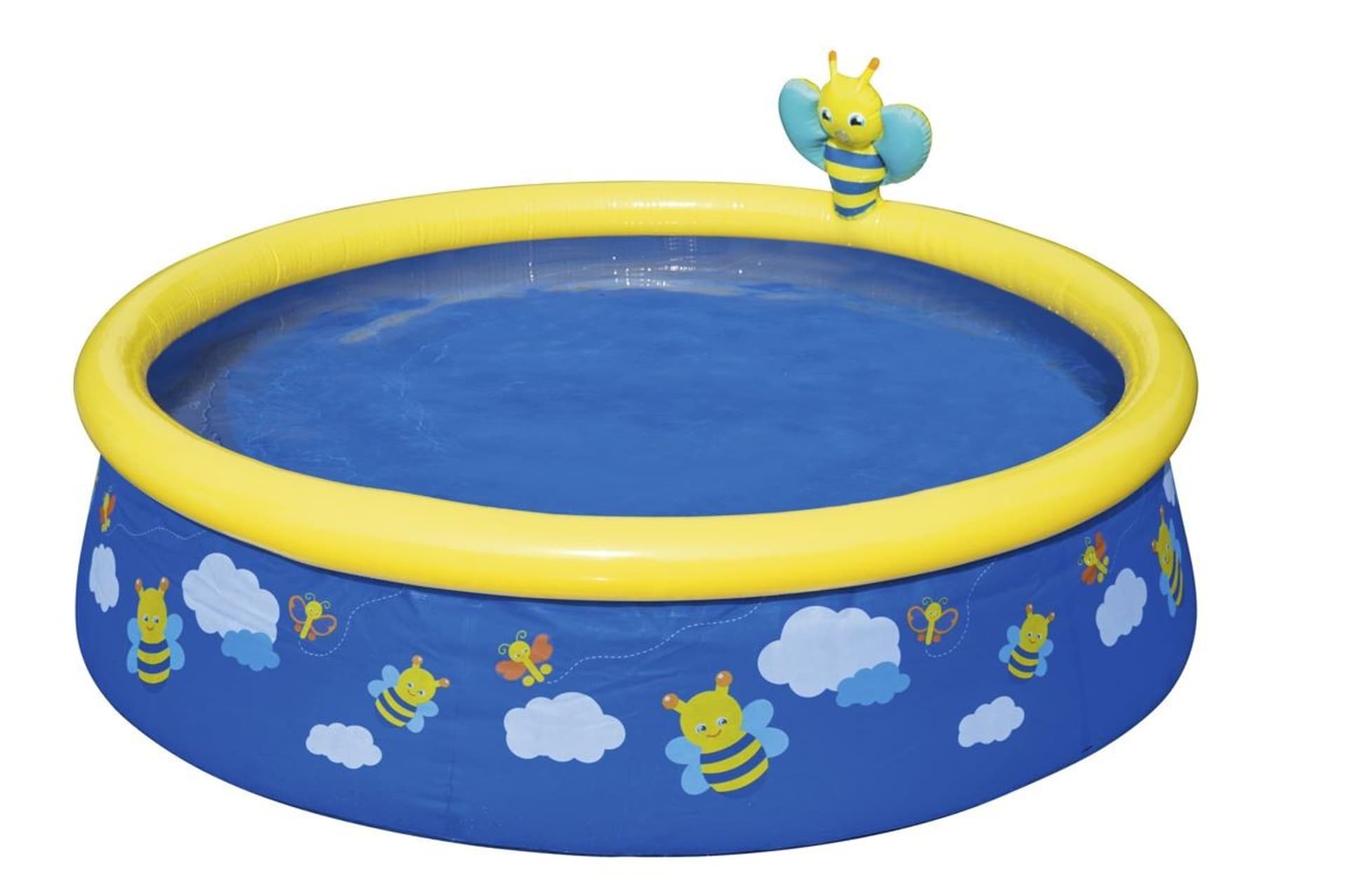 

Bestway 57326 BASENIK ROZPOROWY Z DMUCHANYM PIERŚCIENIEM I SPRYSKIWACZEM 152cm x 38cm