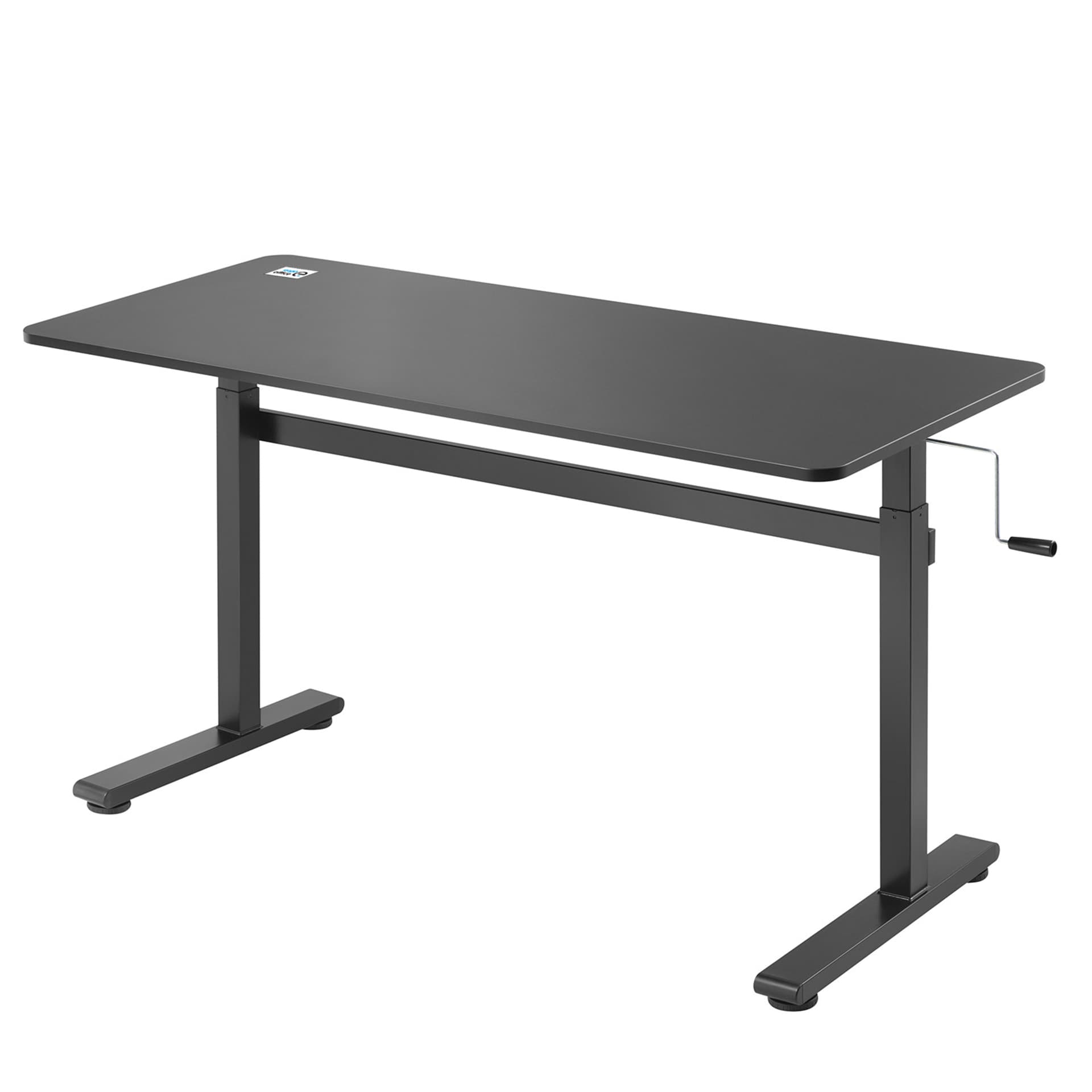 

Biurko ręczna regulacja wys Ergo Office, max 40 kg, max wys 117cm, z blatem do pracy stojąco siedzącej, ER-401 B