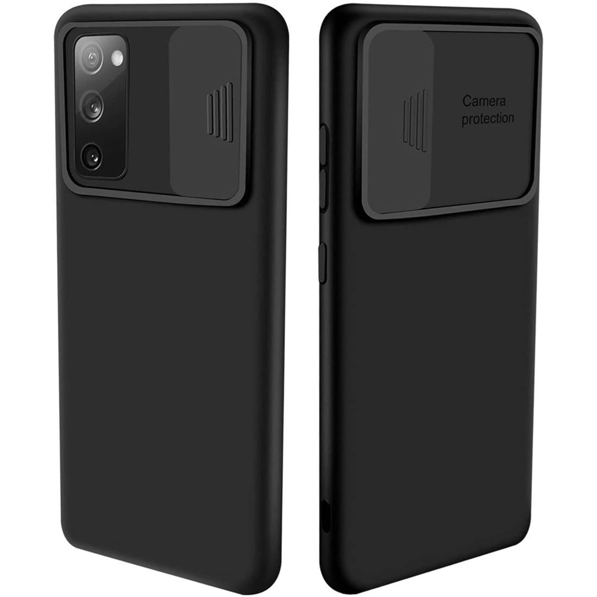 

Etui SAMSUNG GALAXY S20 FE / S20 LITE Silikonowe z Osłoną na Aparat Nexeri Silicone Lens czarne