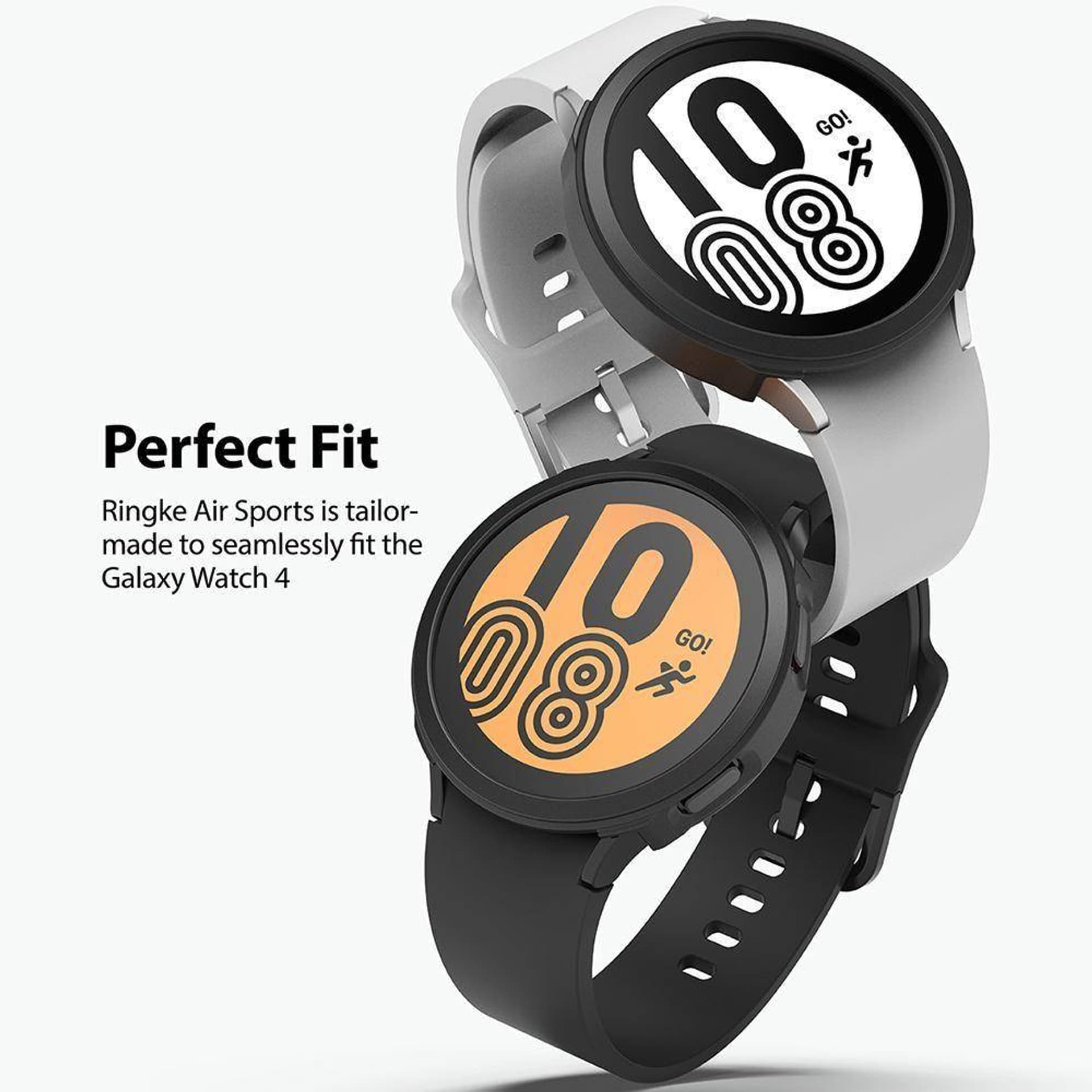 

Etui SAMSUNG GALAXY WATCH 4 (44MM) Ringke Air czarne, 44mm) ringke air czarn