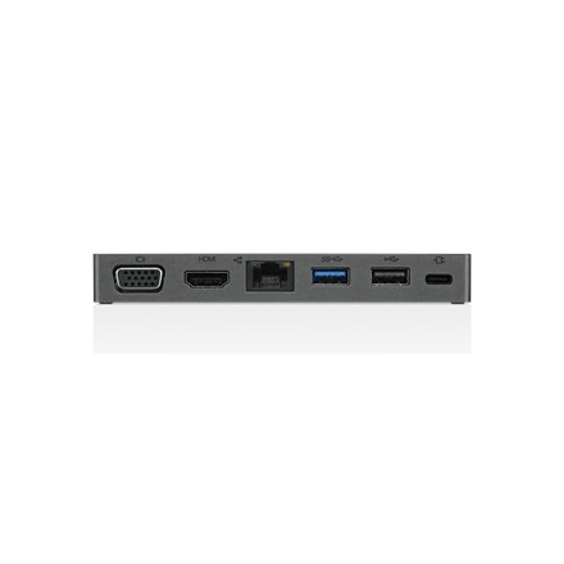 

Lenovo Powered USB-C Travel Hub Ethernet LAN (RJ-45) ports 1, VGA (D-Sub) ports quantity 1, USB 3.0 (3.1 Gen 1) ports quantity 1