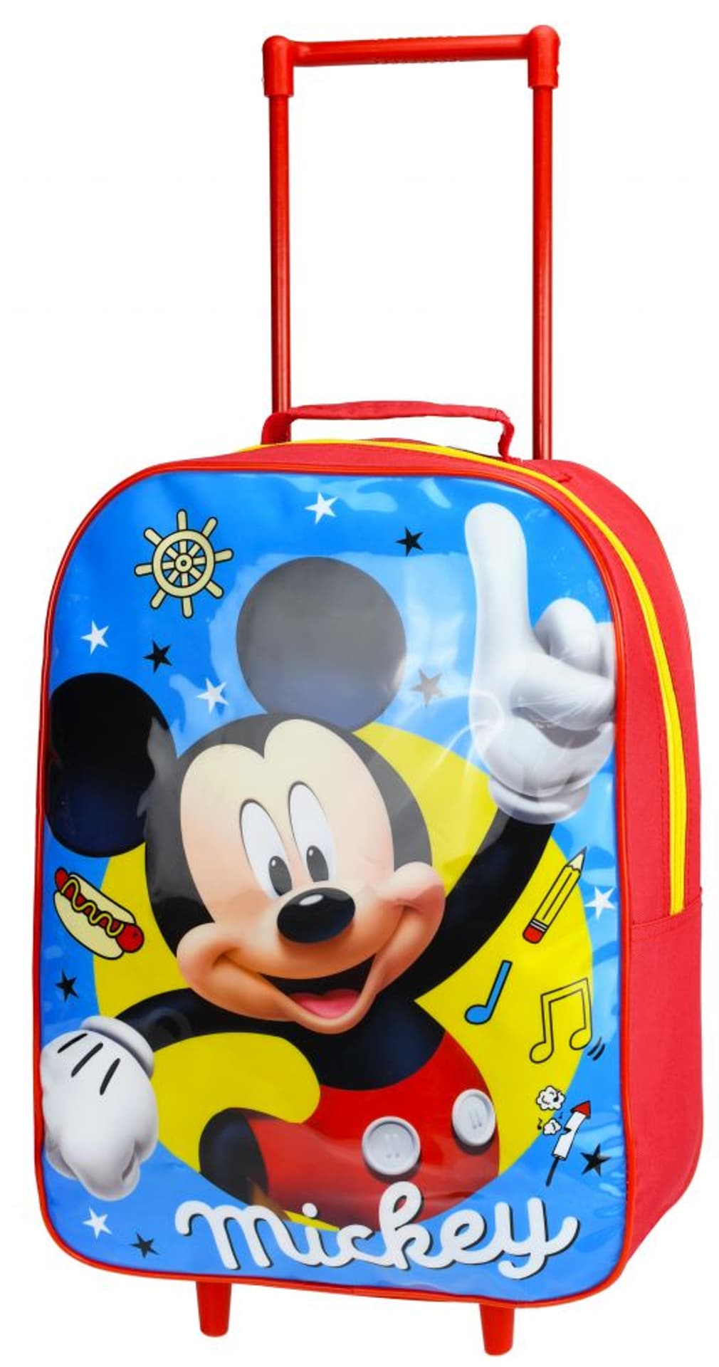 

Walizka na kółkach Disney Myszka Miki Niebiesko/Czerwona