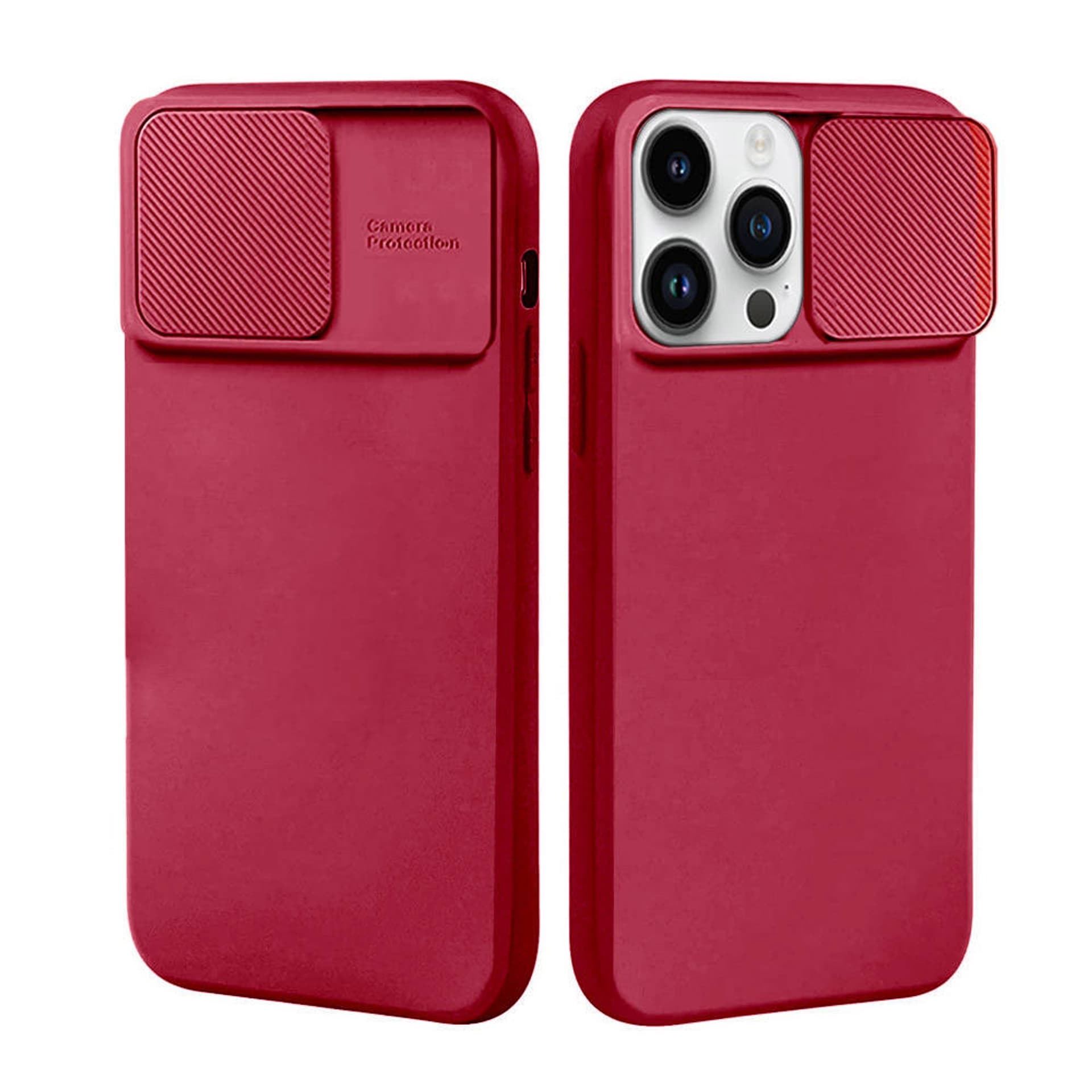 

Etui SAMSUNG GALAXY A33 5G Silikonowe z Osłoną na Aparat Nexeri Silicone Lens burgundowe