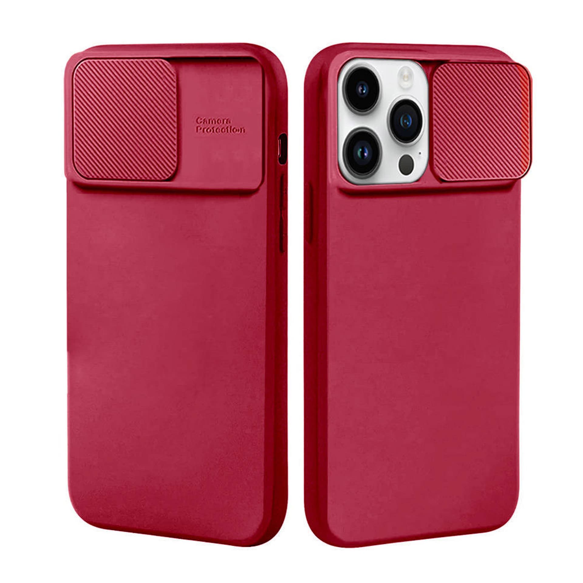 

Etui SAMSUNG GALAXY M53 5G Silikonowe z Osłoną na Aparat Nexeri Silicone Lens burgundowe