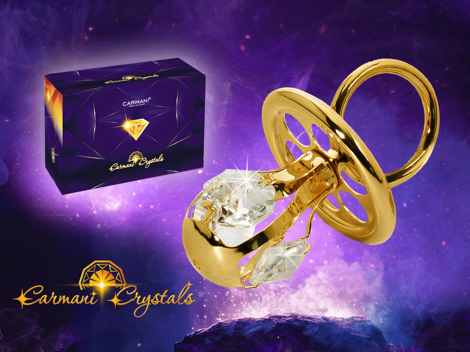 

Smoczek - products with Carmani Crystals