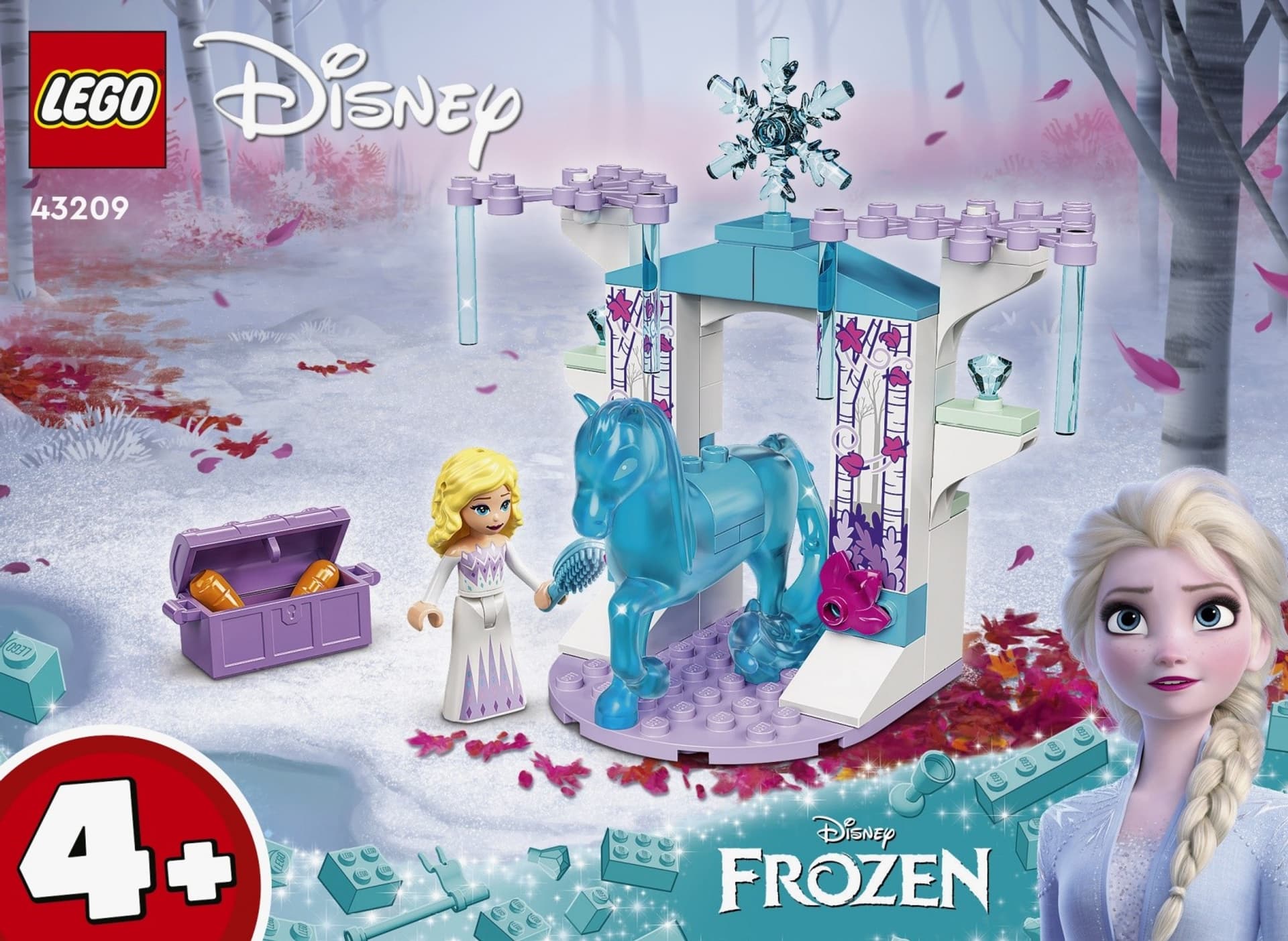 

Klocki Disney Princess 43209 Elza i lodowa stajnia Nokka