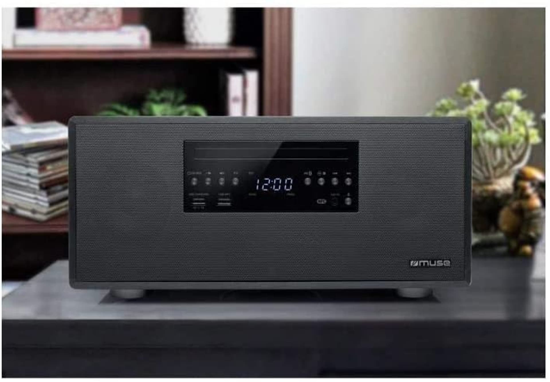 

Muse Bluetooth Micro System M-692 BTC 2 x 30 W, połączenie bezprzewodowe, czarny, radio FM, CD i port USB, NFC, Bluetooth