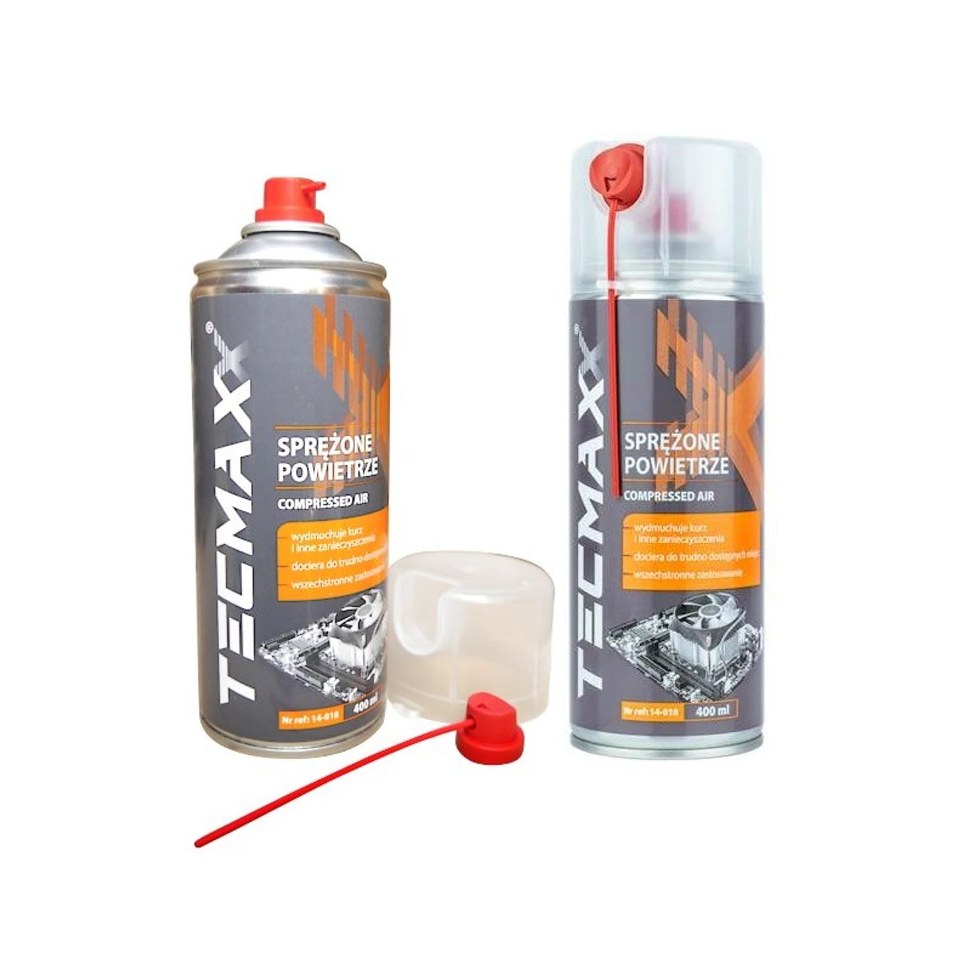 

SPRĘŻONE POWIETRZE 400ML+SŁOMKA TECMAXX