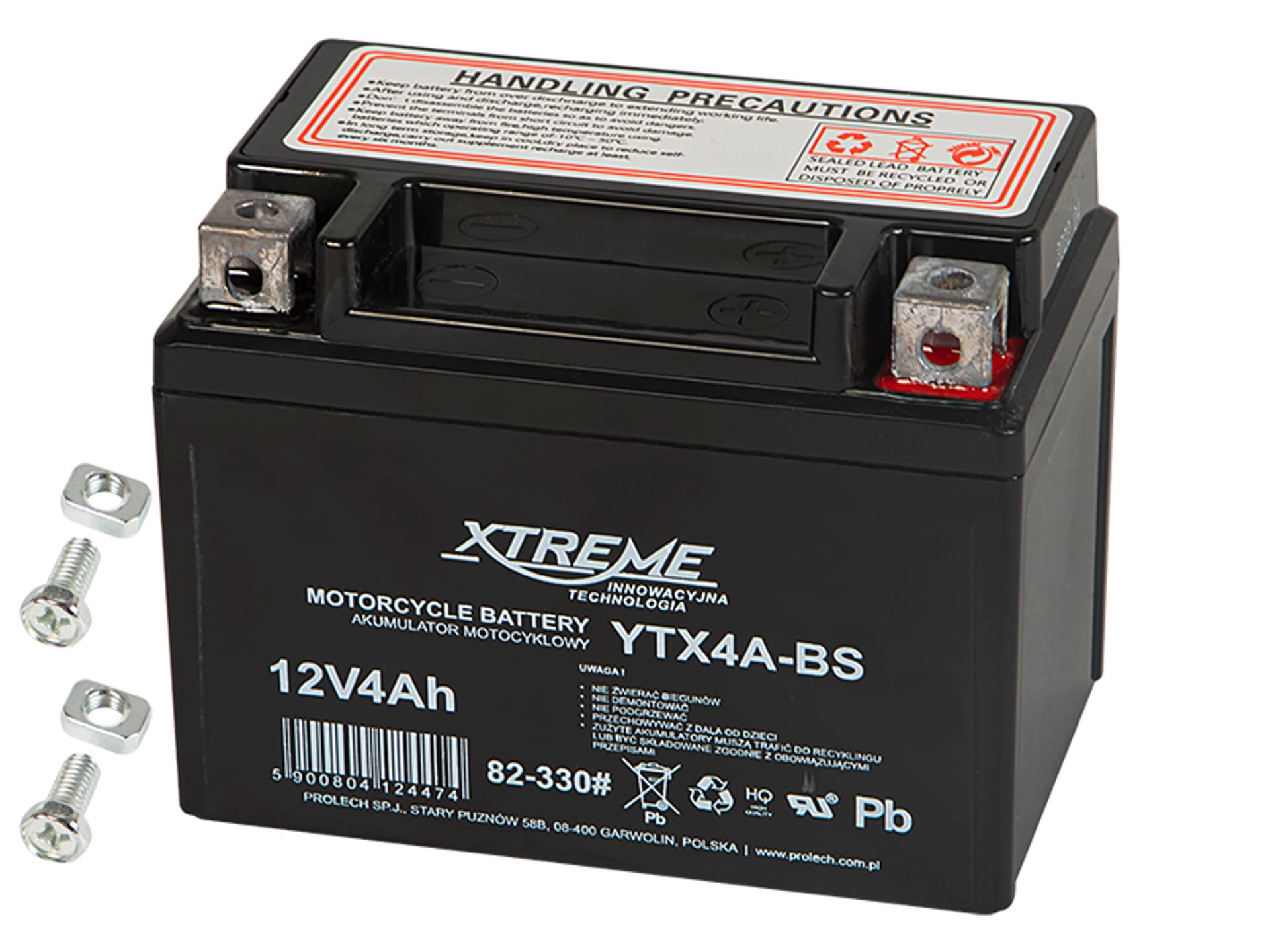 

Akumulator motocyklowy 12V 4Ah XTREME
