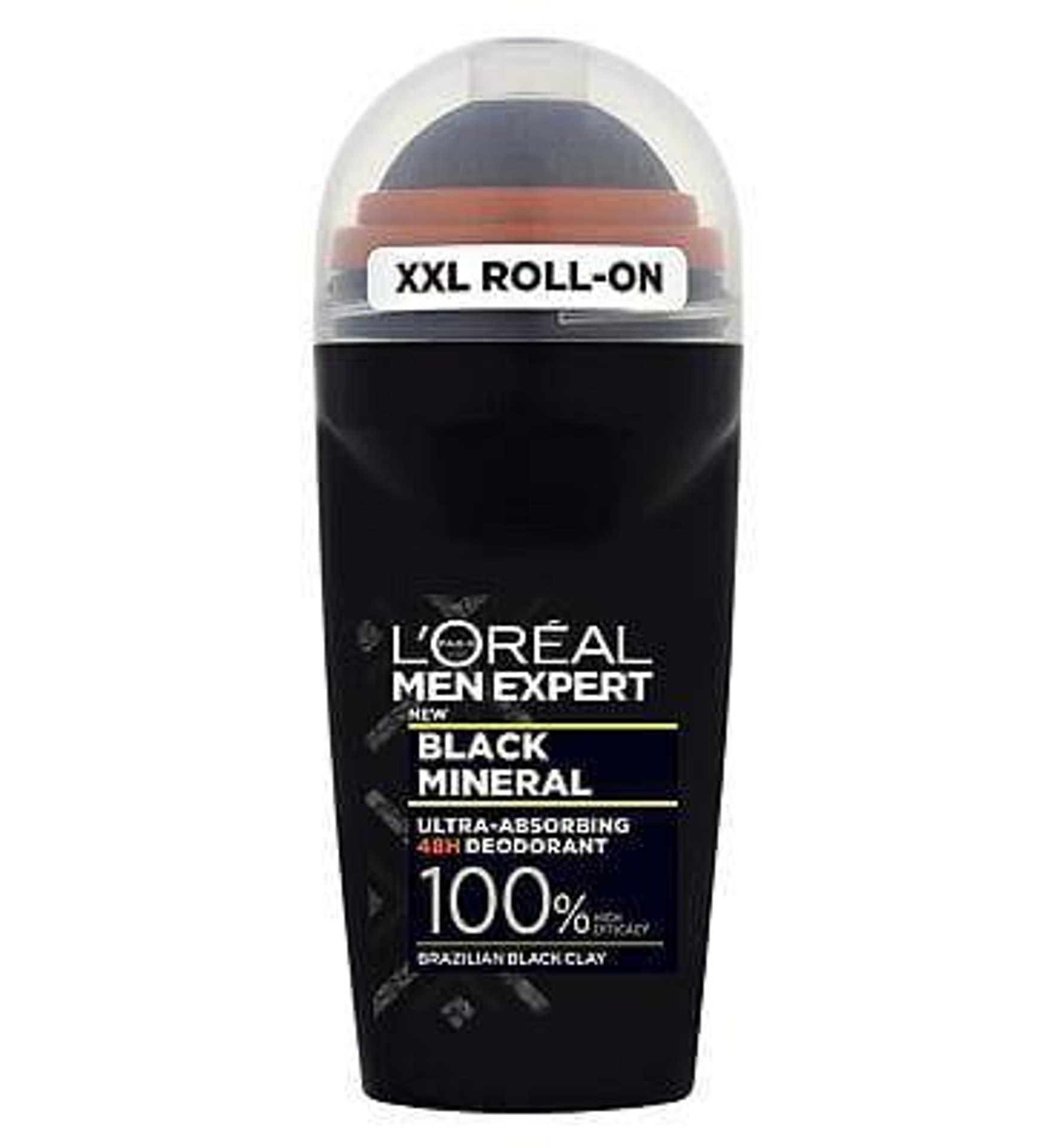 

L'Oréal Black Mineral Deodorant Roll On 50 ml