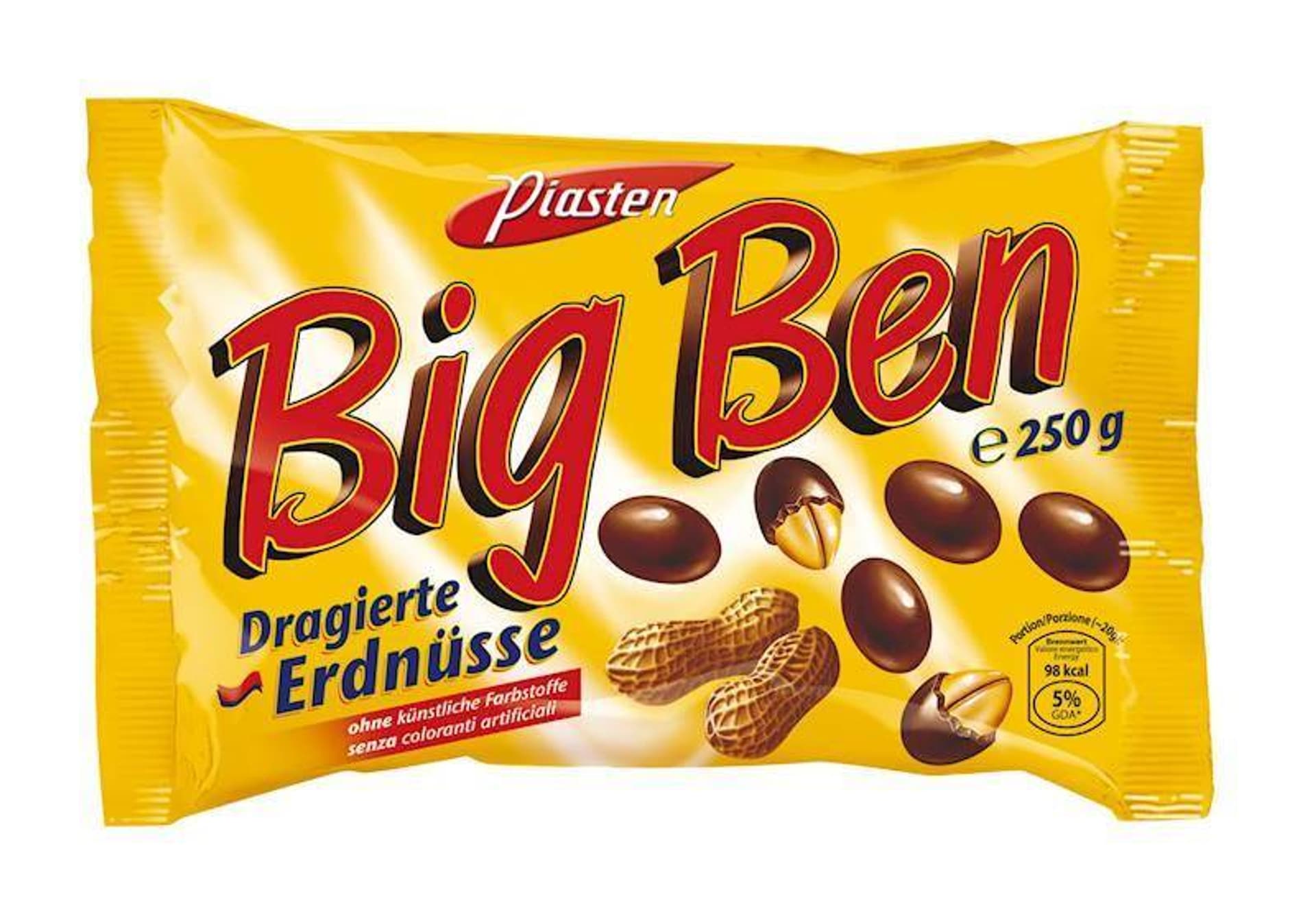 

Piasten Big Ben Orzechy w Czekoladzie 250 g