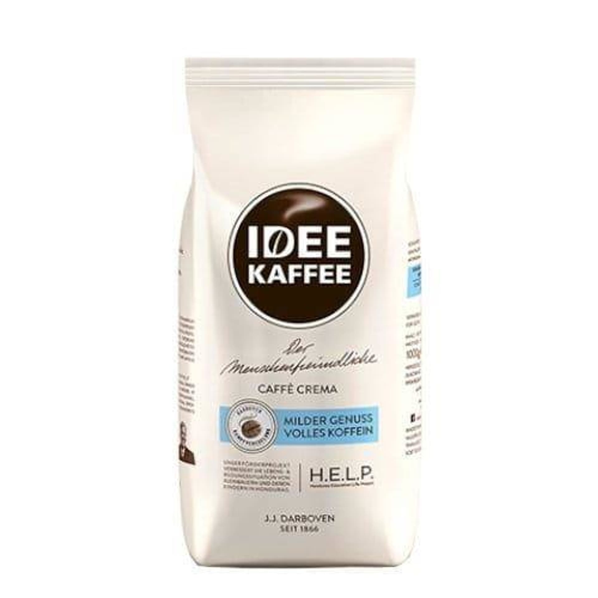 

J.J.Darboven Idee Caffe Crema Milder Genuss Kawa Ziarnista 1 kg