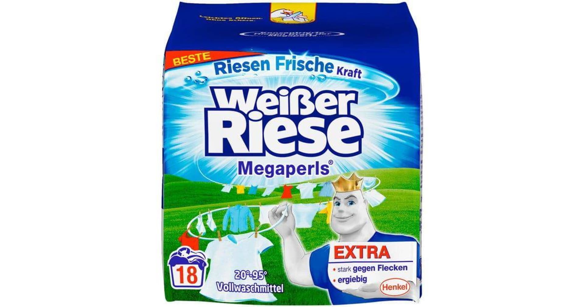 

Weiser Riese Megaperls Proszek do Prania18 prań