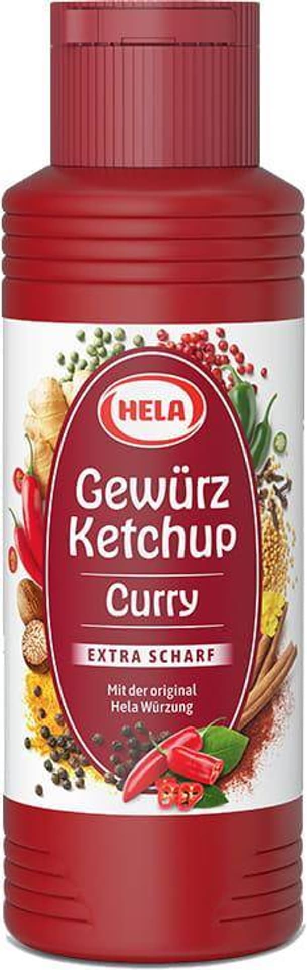 

Hela Ketchup Curry Extra Scharf 300 ml