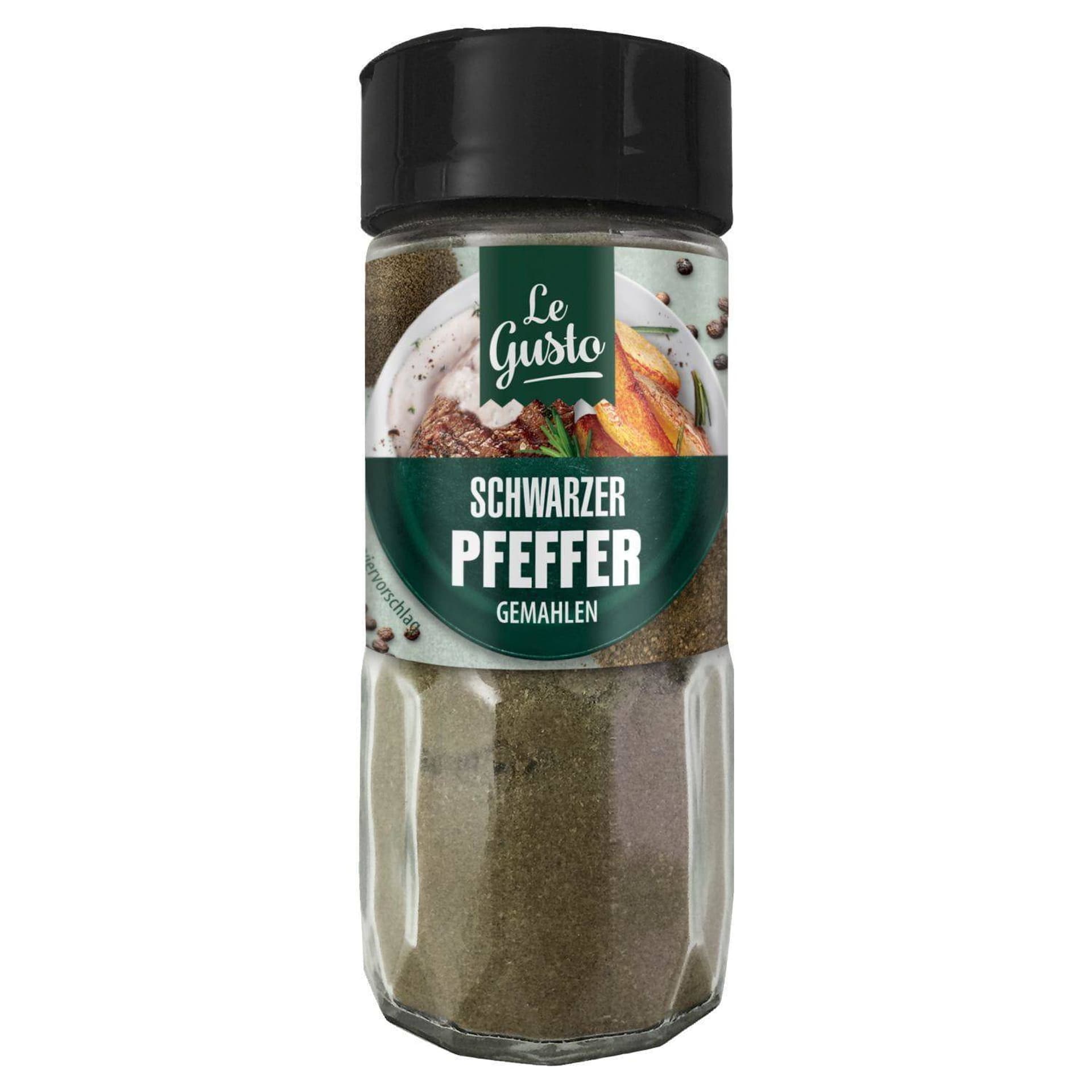 

Le Gusto Pieprz Czarny Mielony 50 g