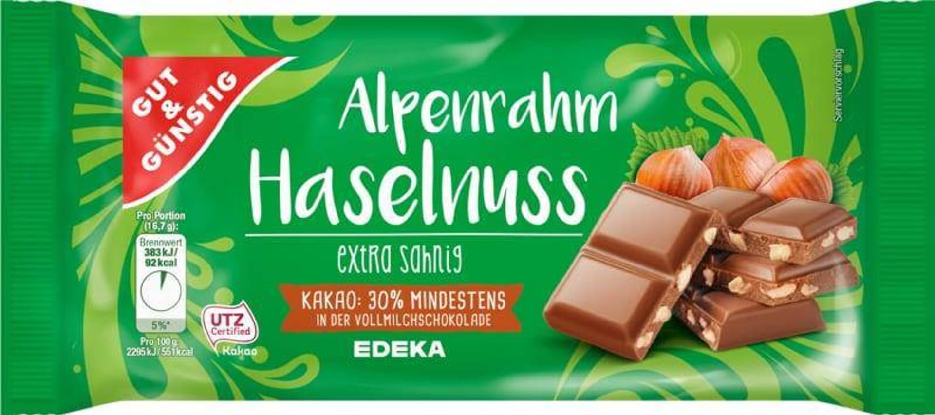 

G&G Czekolada Mleczna z Orzechami 100 g