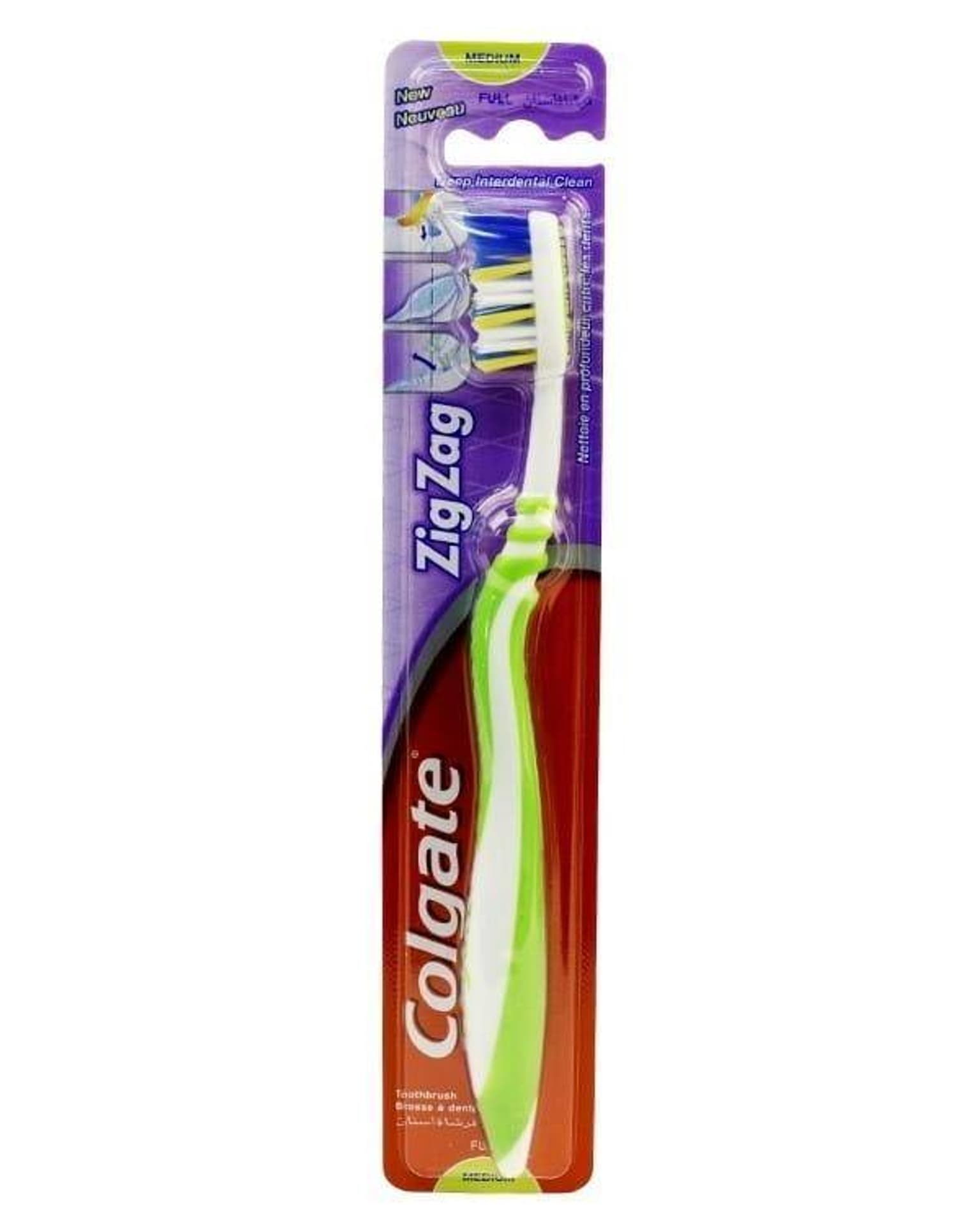 

Colgate ZigZag Medium Szczoteczka do Zębów