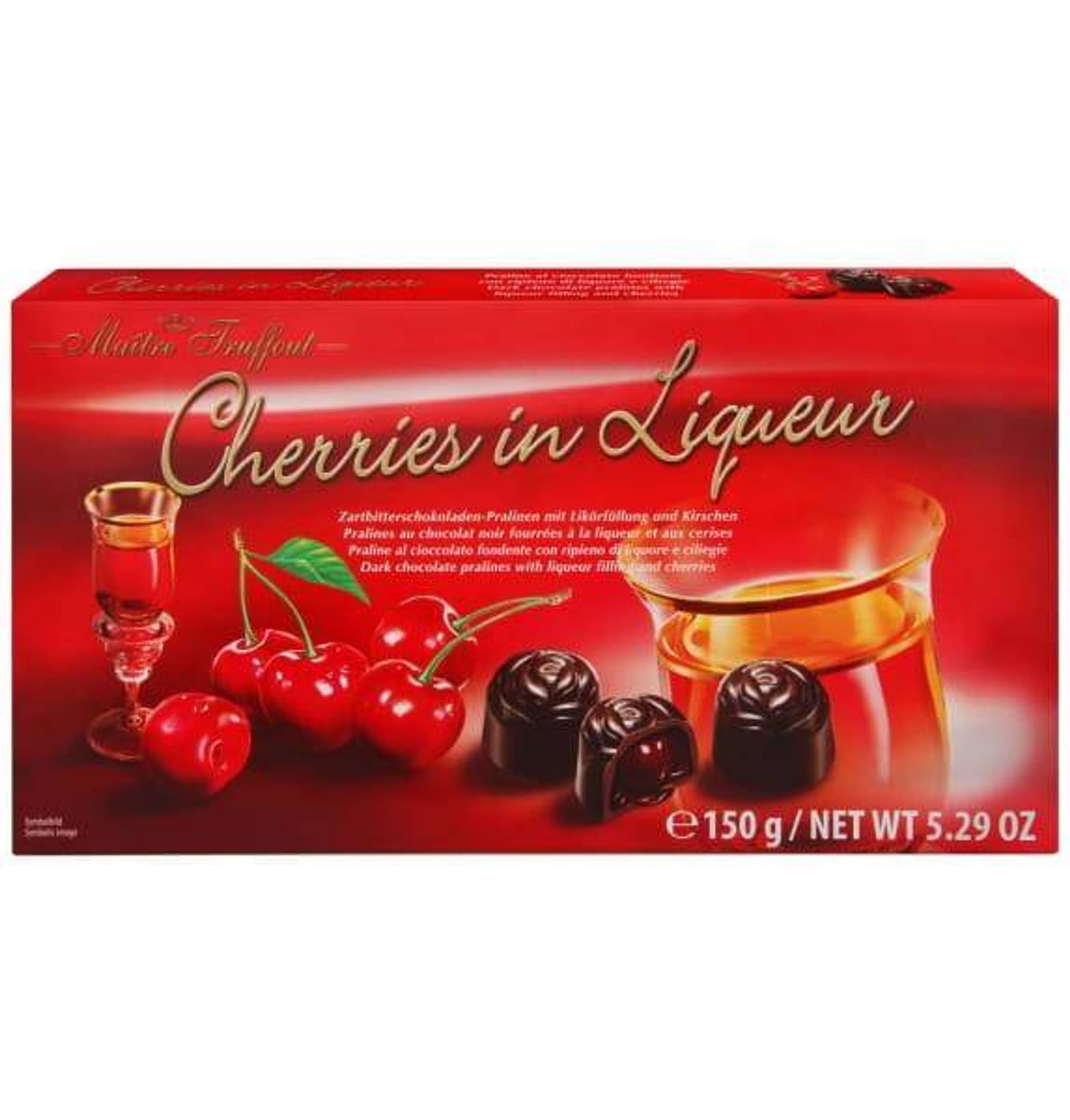 

MaitreTruffout Wiśnie w Likierze 150 g