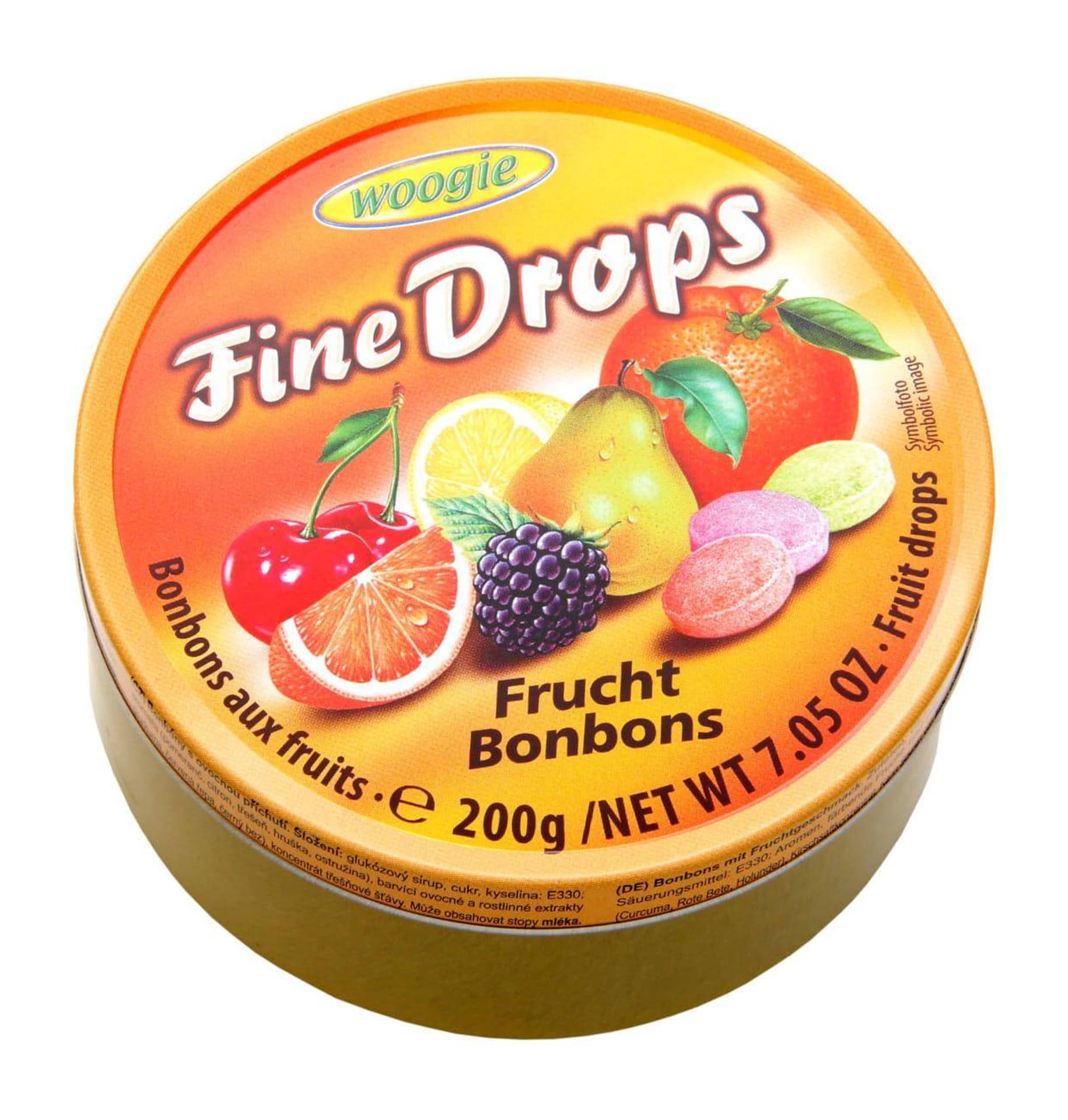 

Woogie Landrynki w Puszce Wieloowocowe 200 g