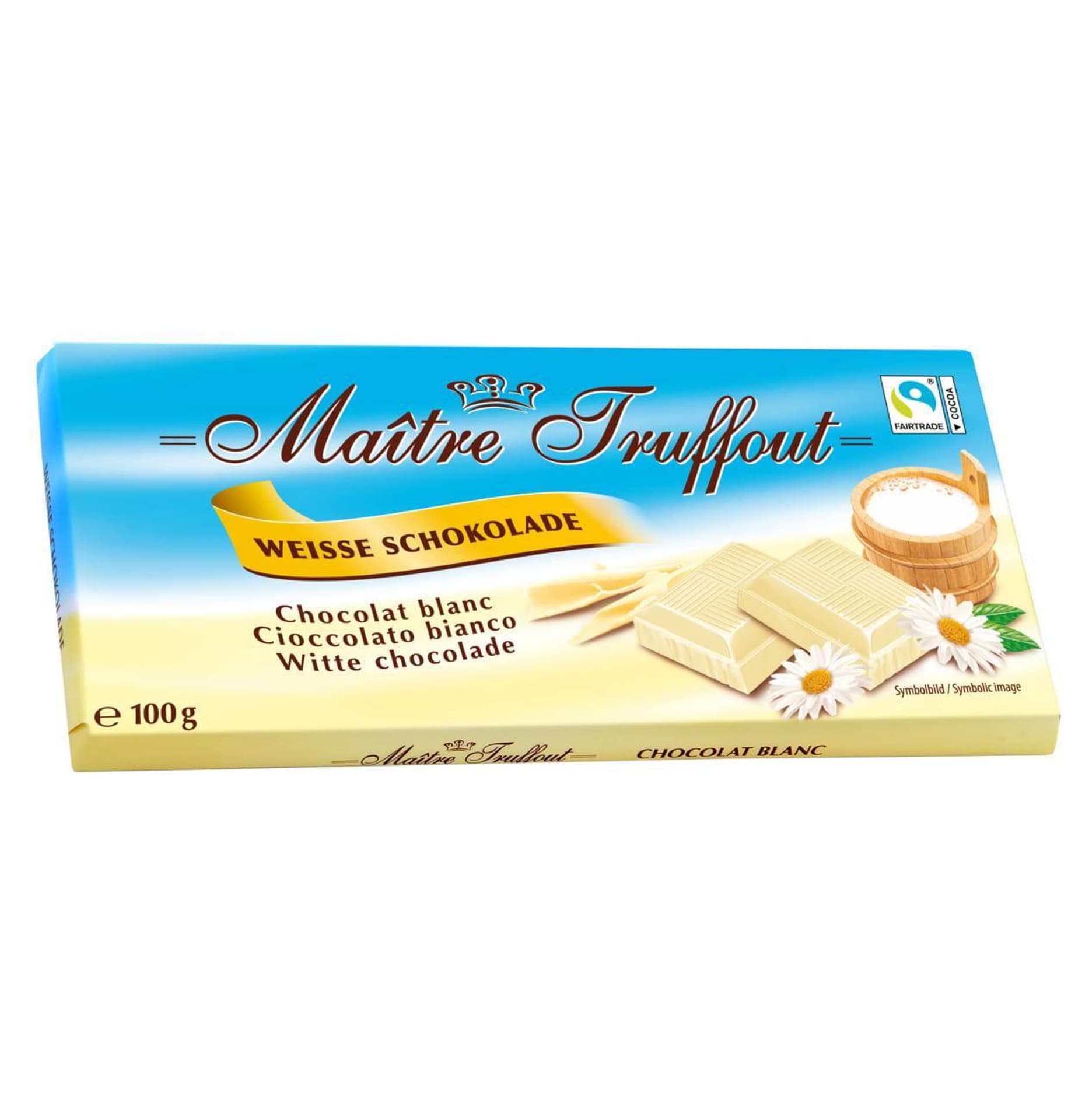 

Maitre Truffout Czekolada Biała 100 g