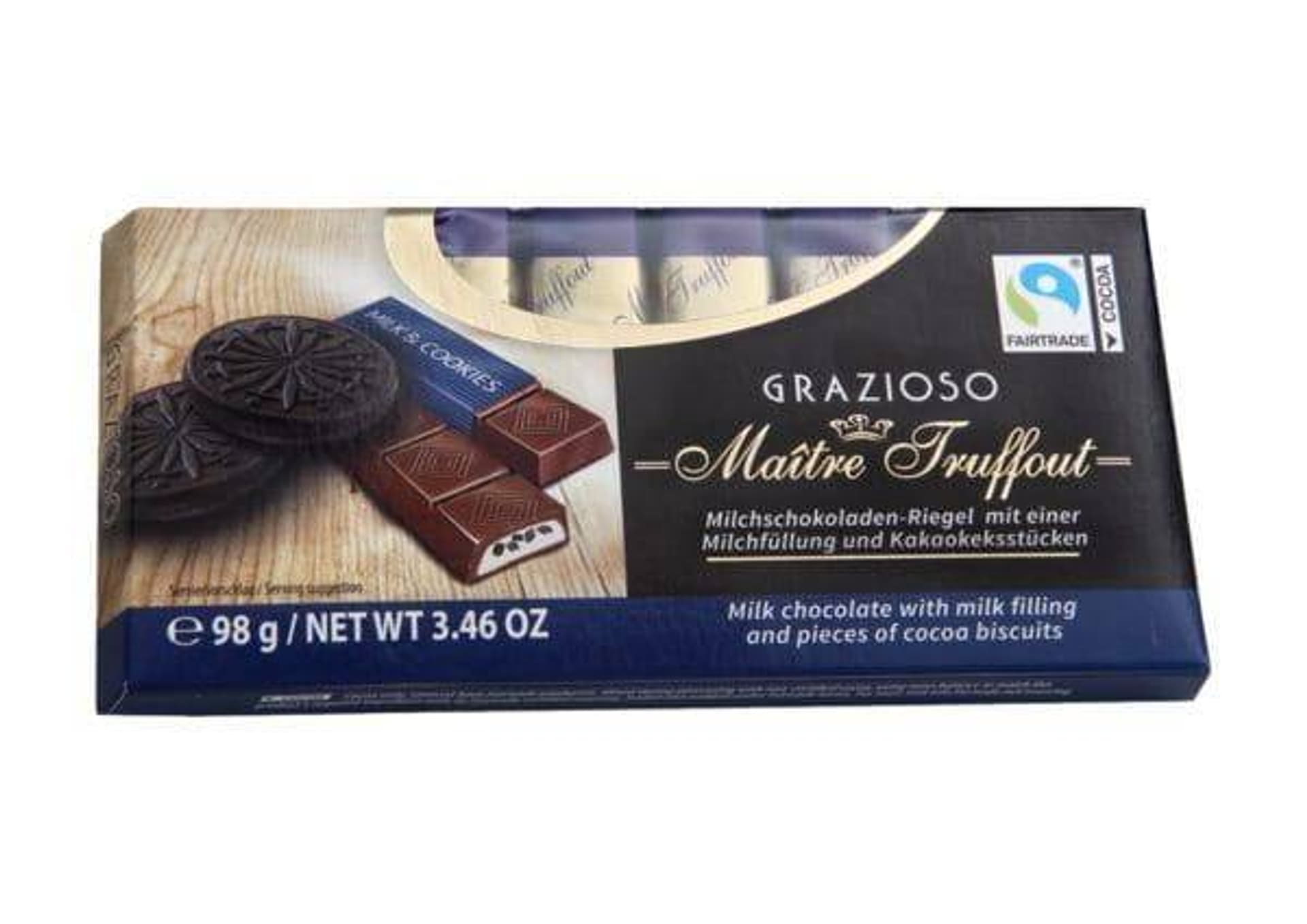 

MaitreTruffout Grazioso Czekoladki z Nadzieniem Oreo 98 g