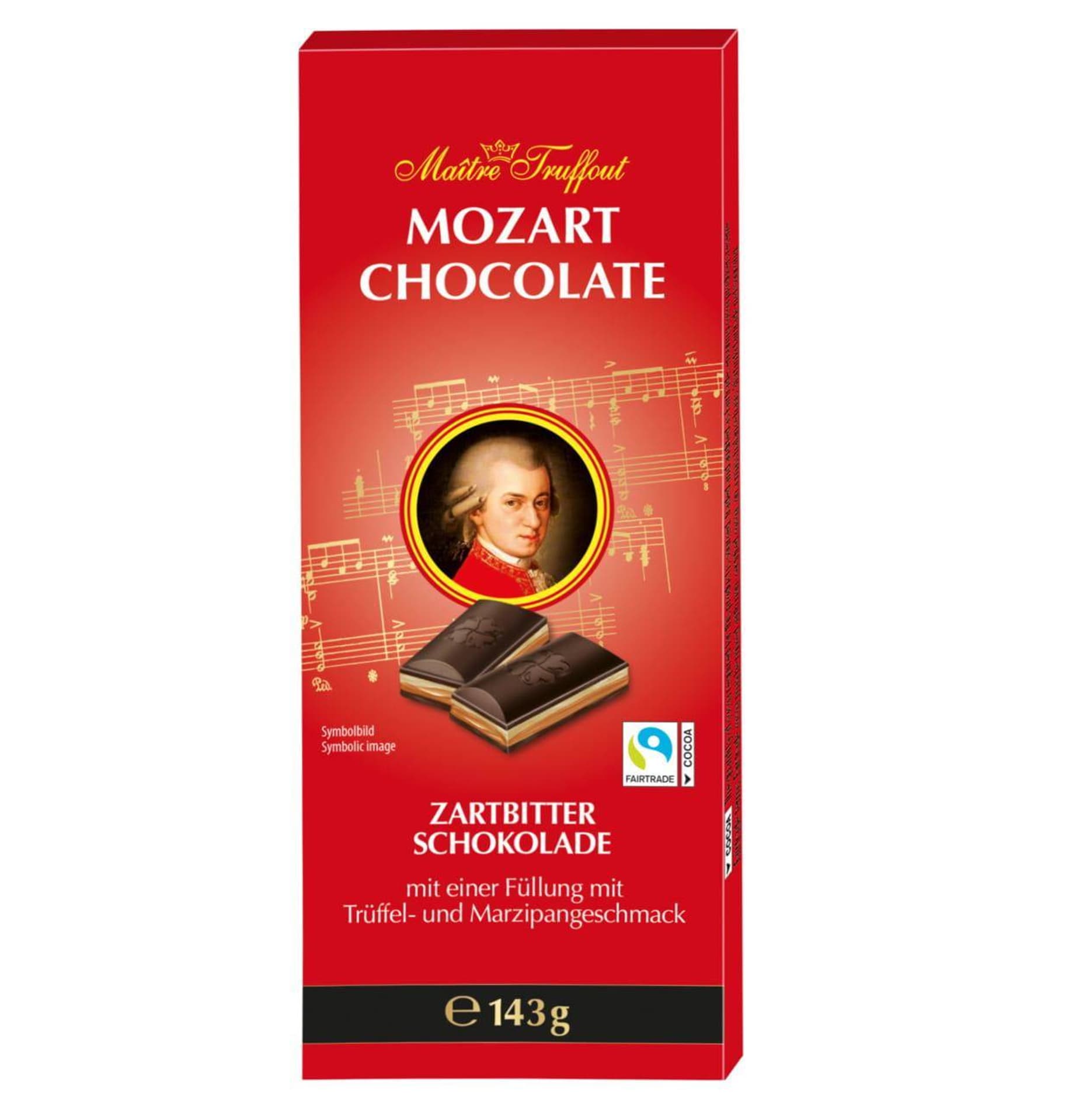 

Maitre Truffout Ciemna Czekolada Mozarta 143 g