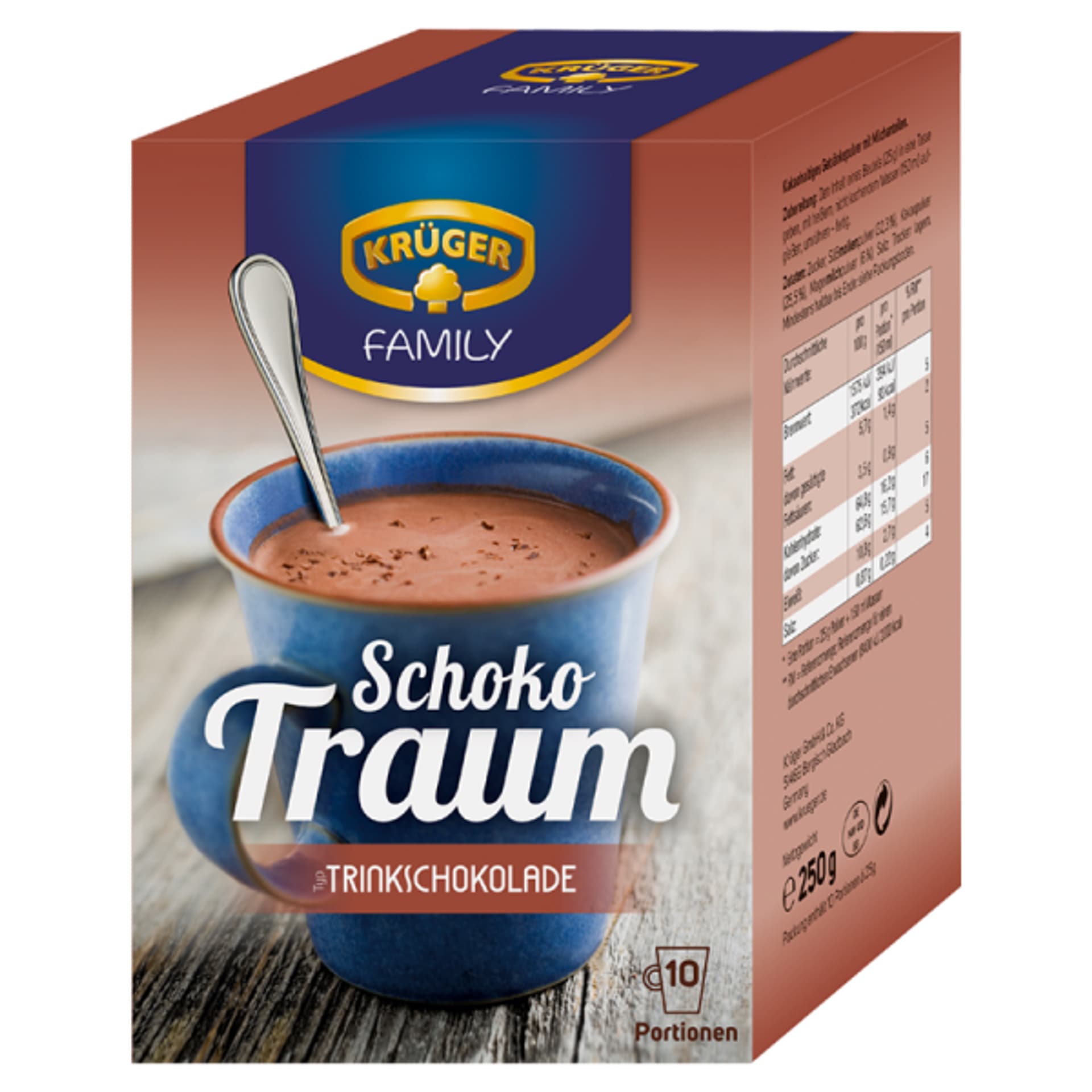 

Krüger Trinkschokolade Czekolada do Picia 250 g