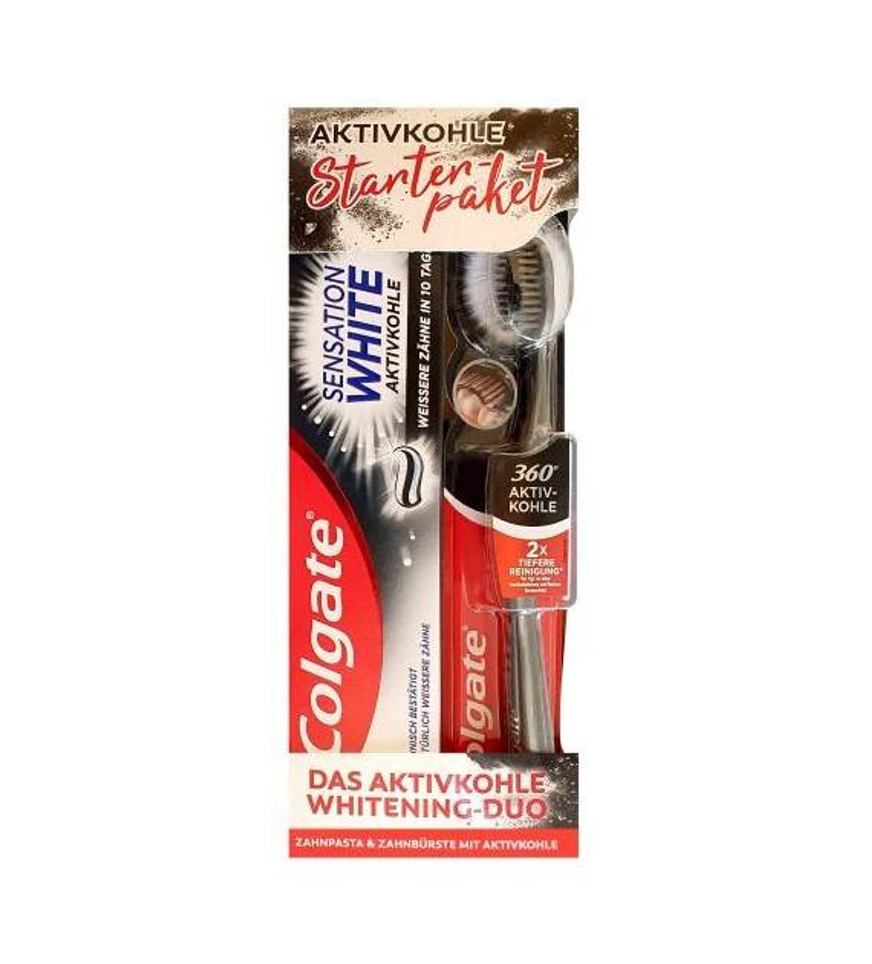 

Colgate Sensation White Pasta do zębów z Węglem Aktywnym 75 ml+Szczoteczka