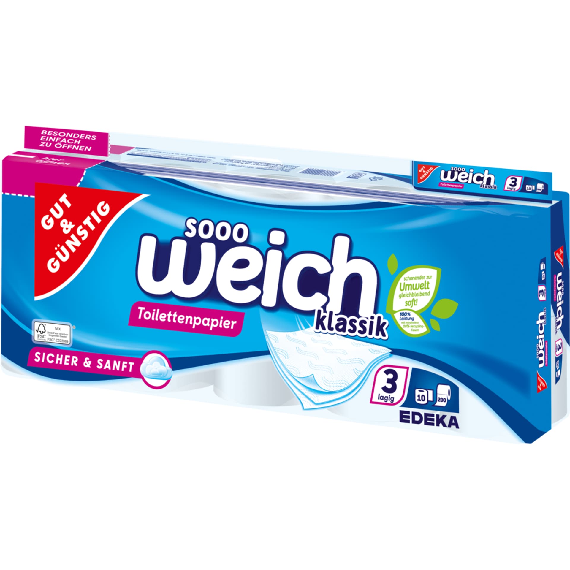 

G&G Papier Toaletowy 3 Warstwowy 10 szt.