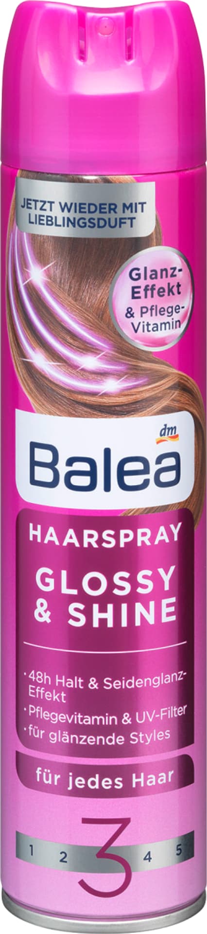 

Balea Glossy&Shine 3 Lakier do Włosów 300 ml