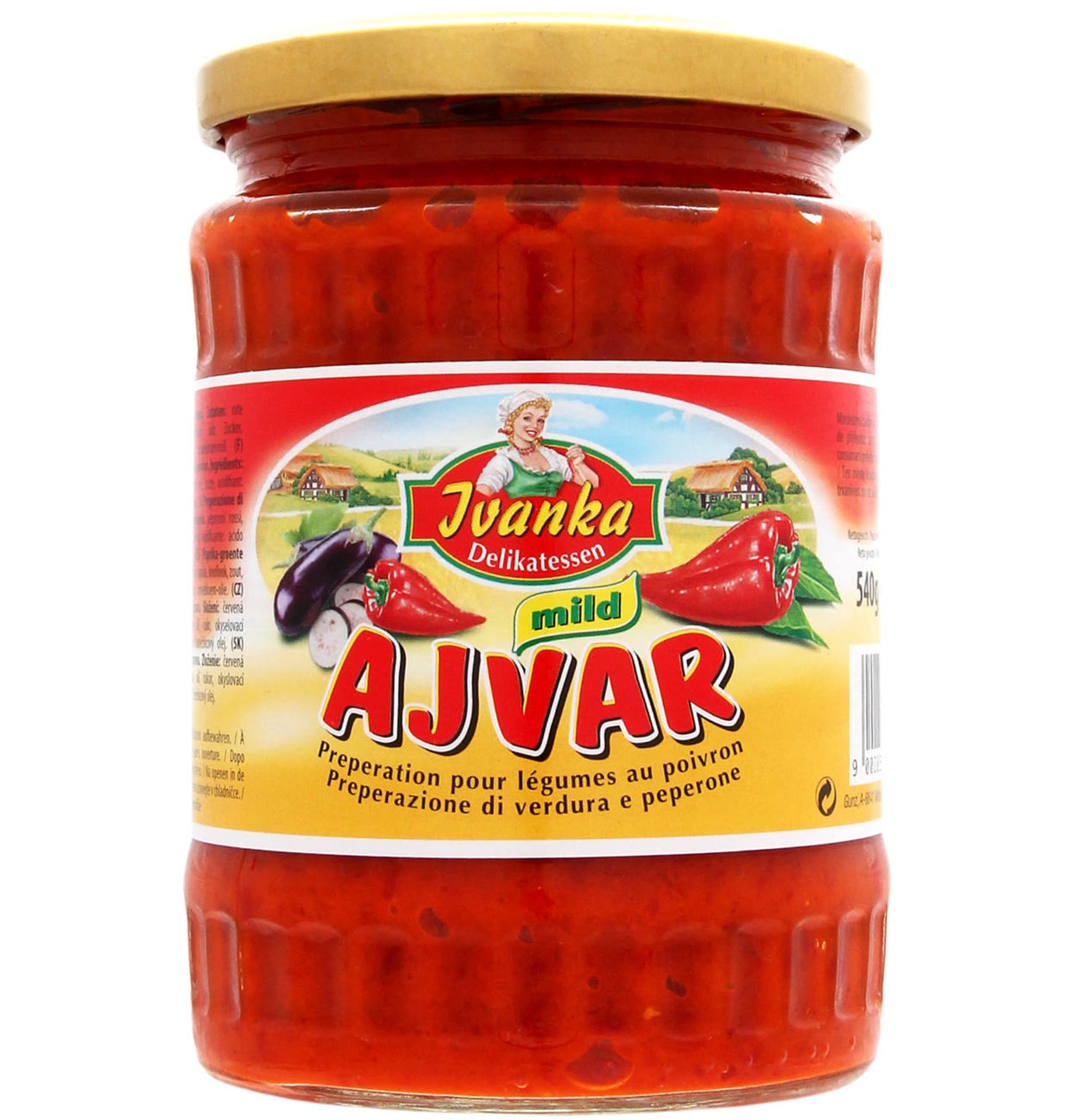 

Ivanka Ajvar Łagodny 540 g