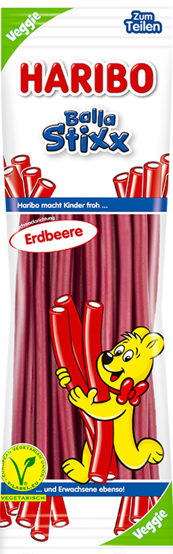 

Haribo Balla Stixx Erdbeere 200 g