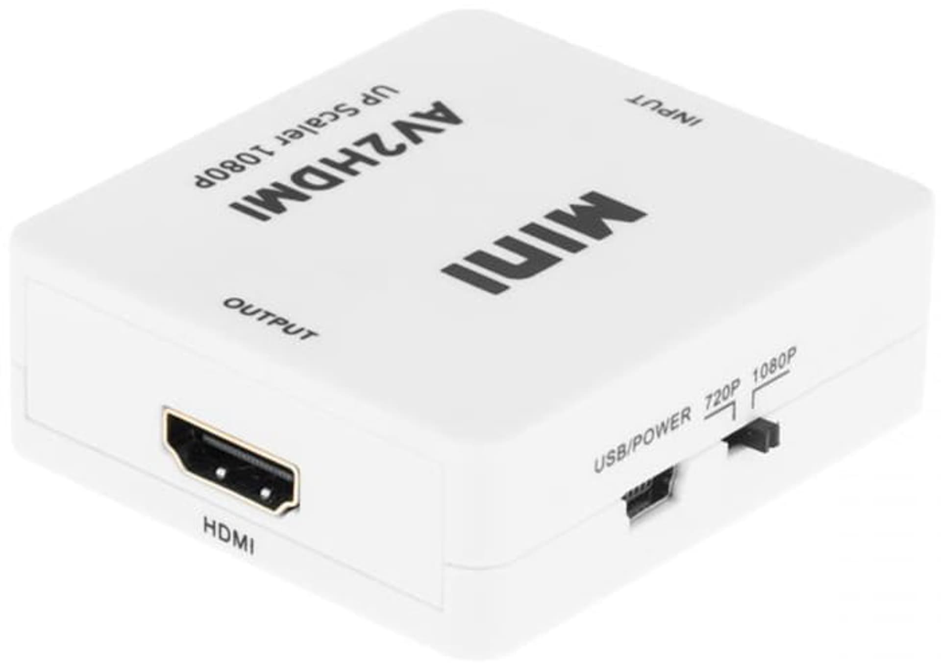 

Konwerter sygnału AV chinch CVBS HDMI KOM0983