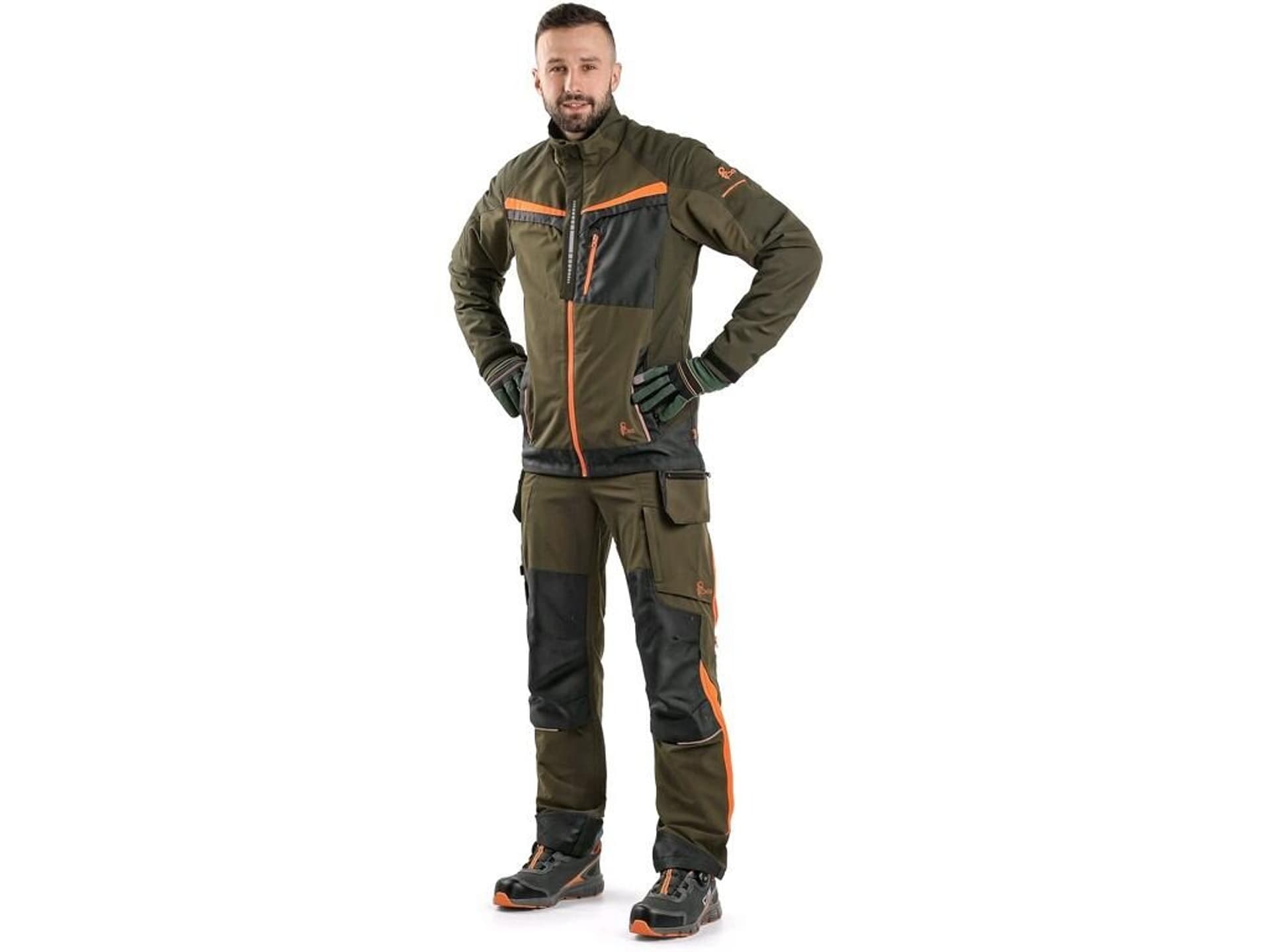 

BLUZA/KURTKA CXS NAOS ZIELONO-POMARAŃCZOWA ROZMIAR 50