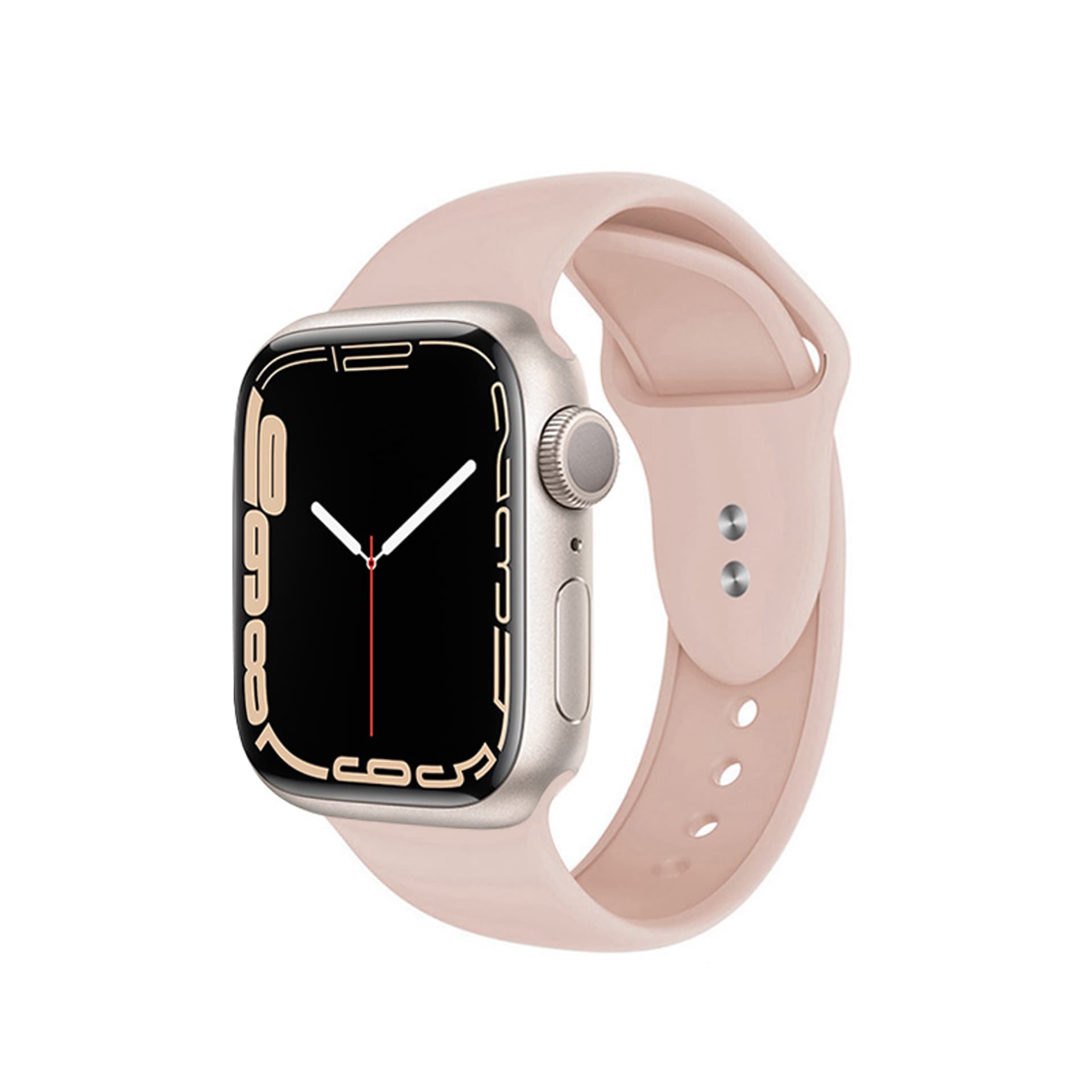 

Crong Liquid - Pasek do Apple Watch 42/44/45/49 mm (piaskowy róż)