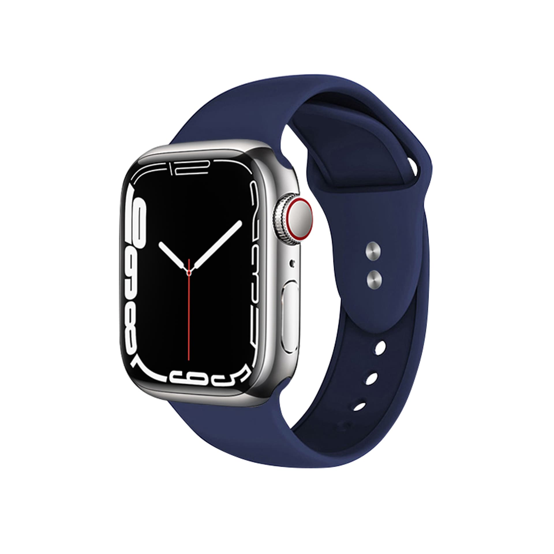 

Crong Liquid - Pasek do Apple Watch 42/44/45/49 mm (granatowy)
