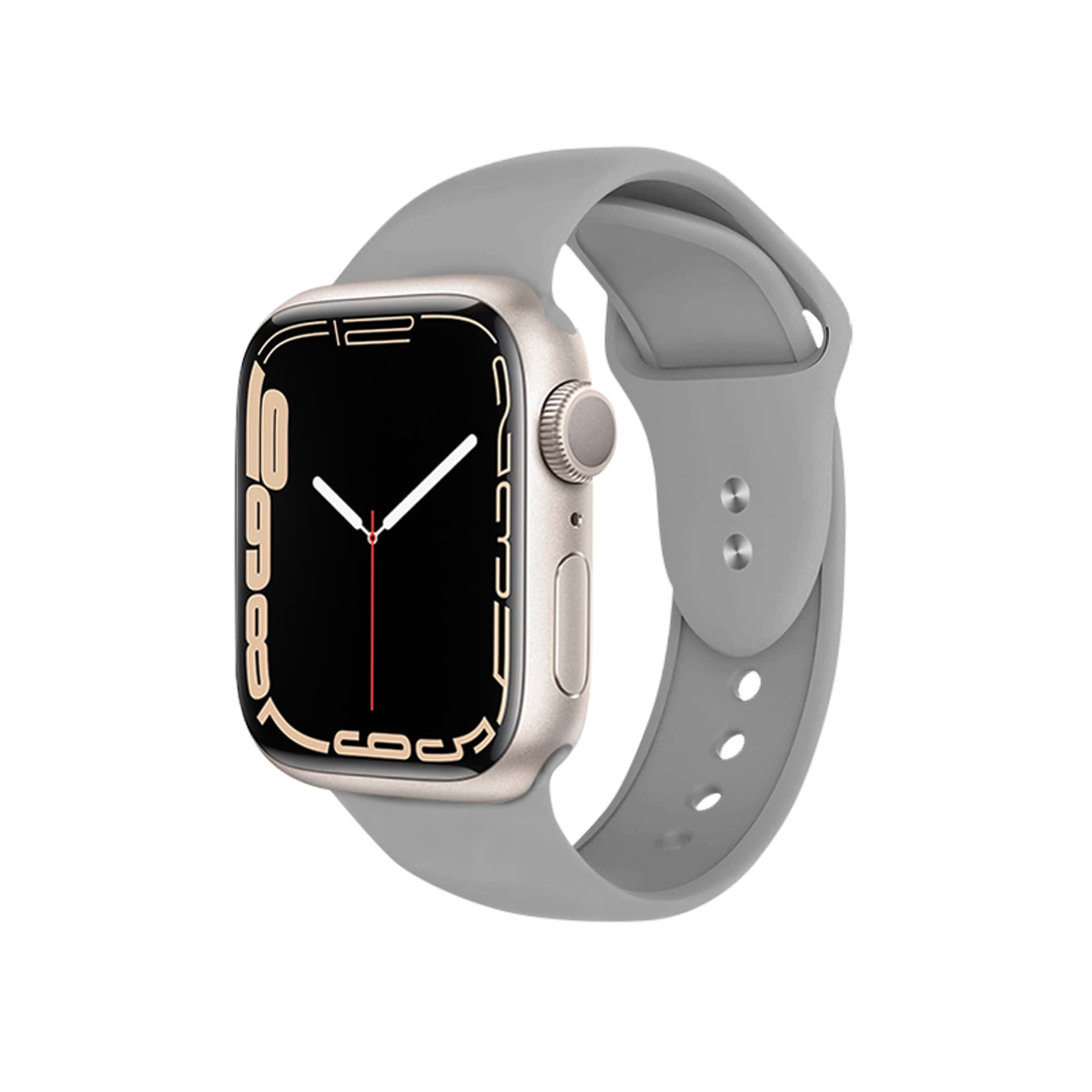 

Crong Liquid - Pasek do Apple Watch 42/44/45/49 mm (szary)