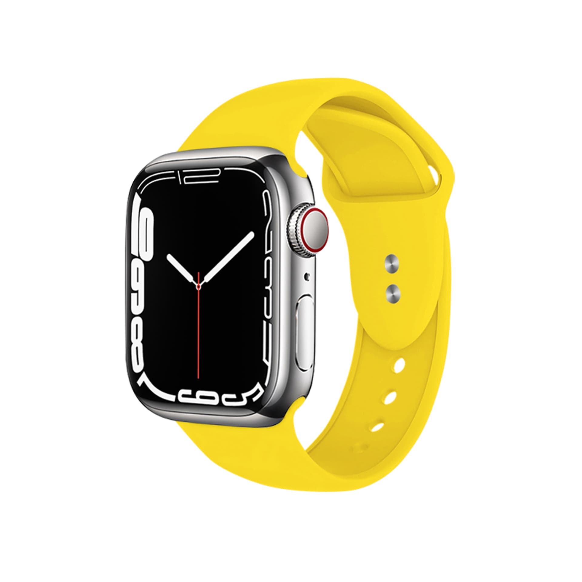 

Crong Liquid - Pasek do Apple Watch 38/40/41 mm (żółty)