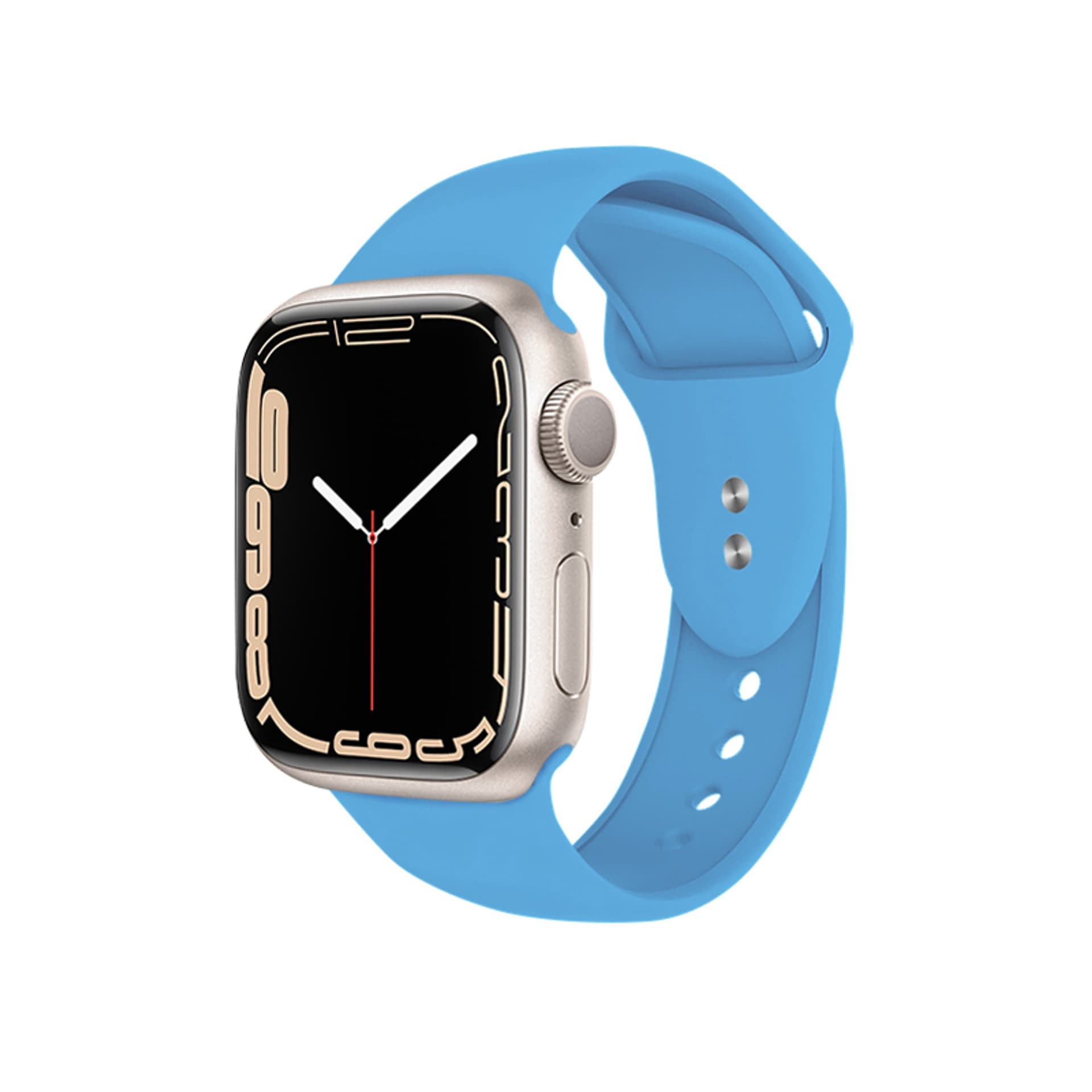 

Crong Liquid - Pasek do Apple Watch 42/44/45/49 mm (niebieski)