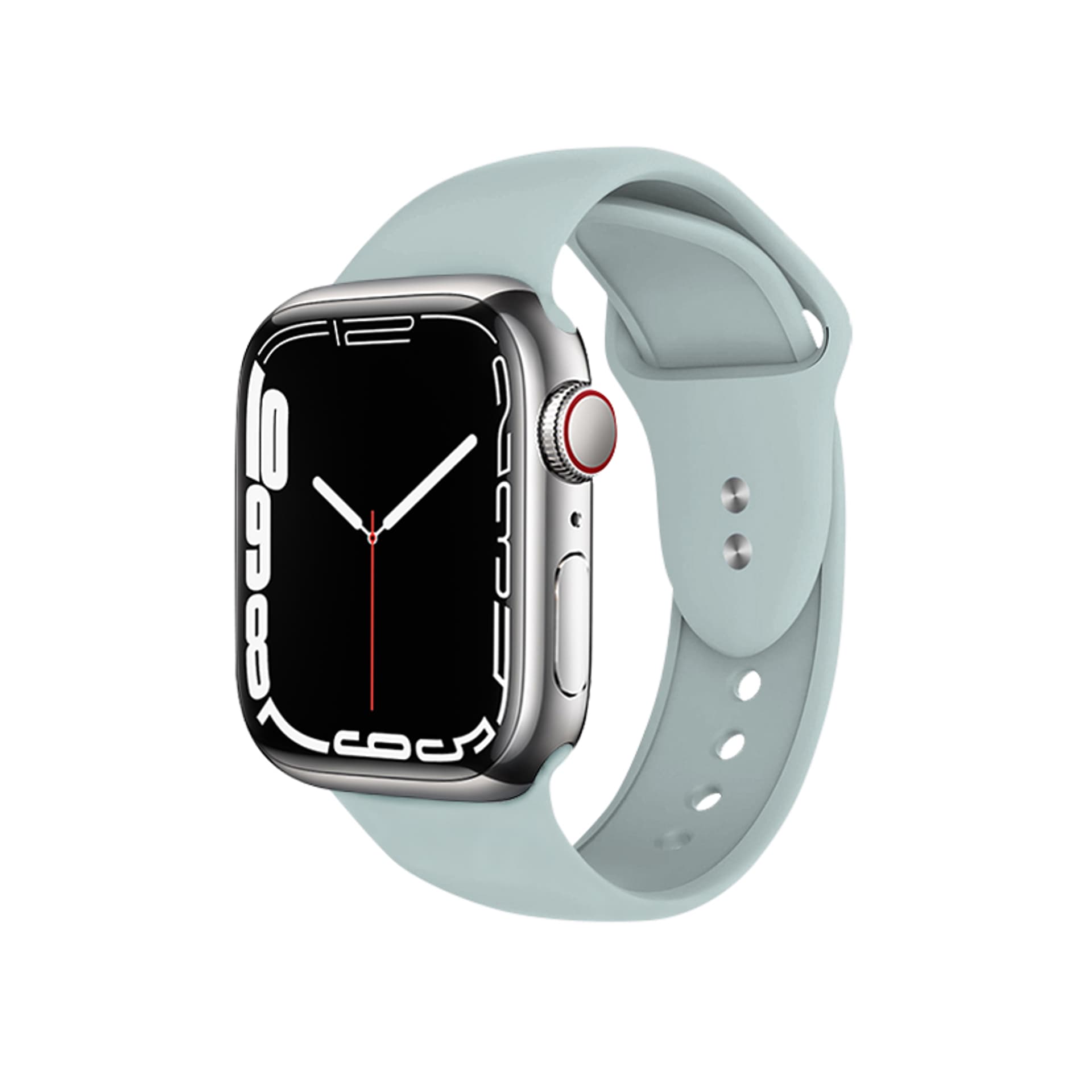 

Crong Liquid - Pasek do Apple Watch 42/44/45/49 mm (miętowy)