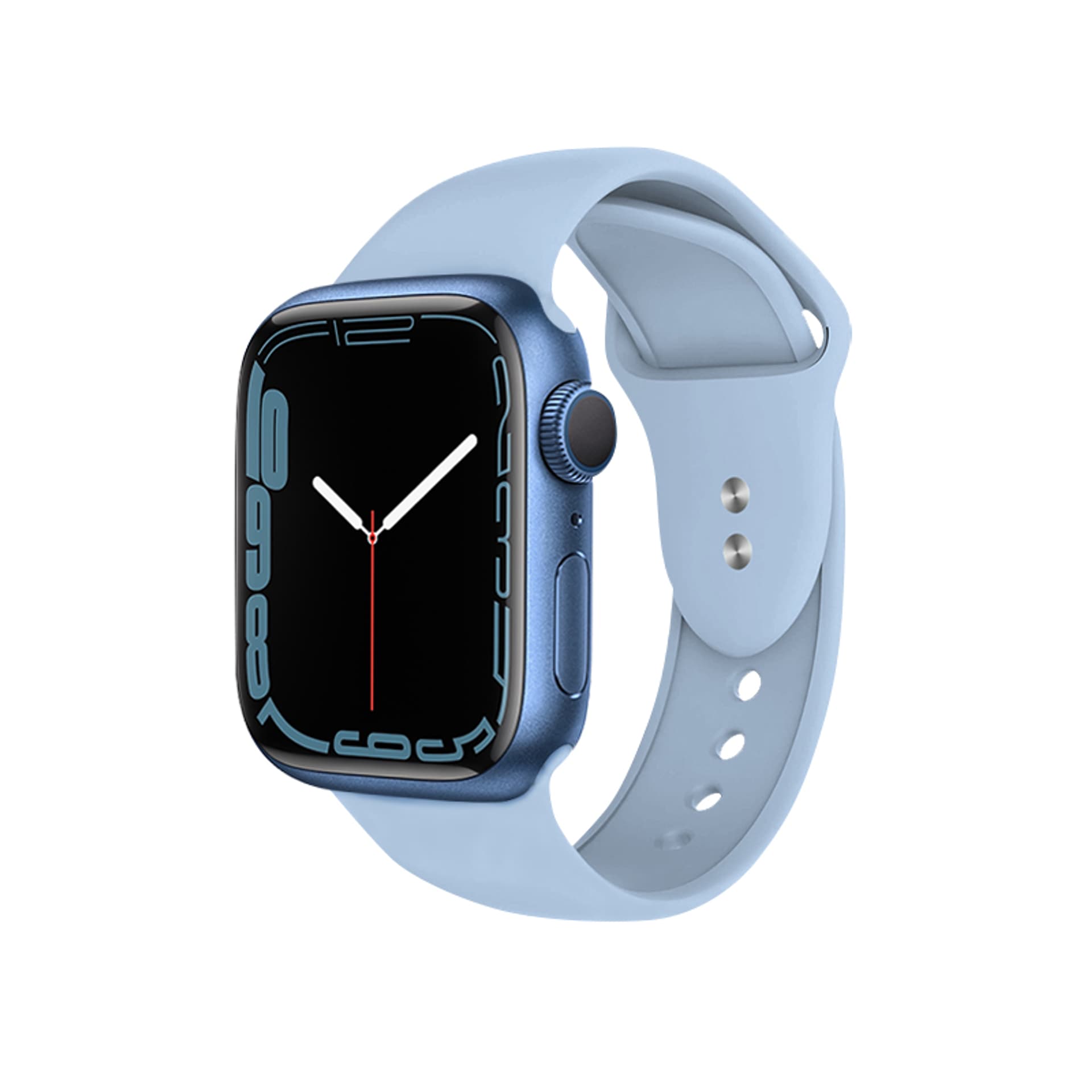

Crong Liquid - Pasek do Apple Watch 38/40/41 mm (błękitny)