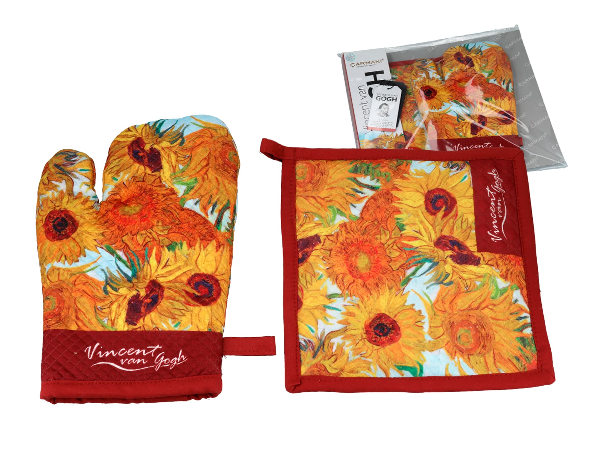 

Kpl. Łapka i rękawica kuchenna - V. van Gogh, Słoneczniki (CARMANI)
