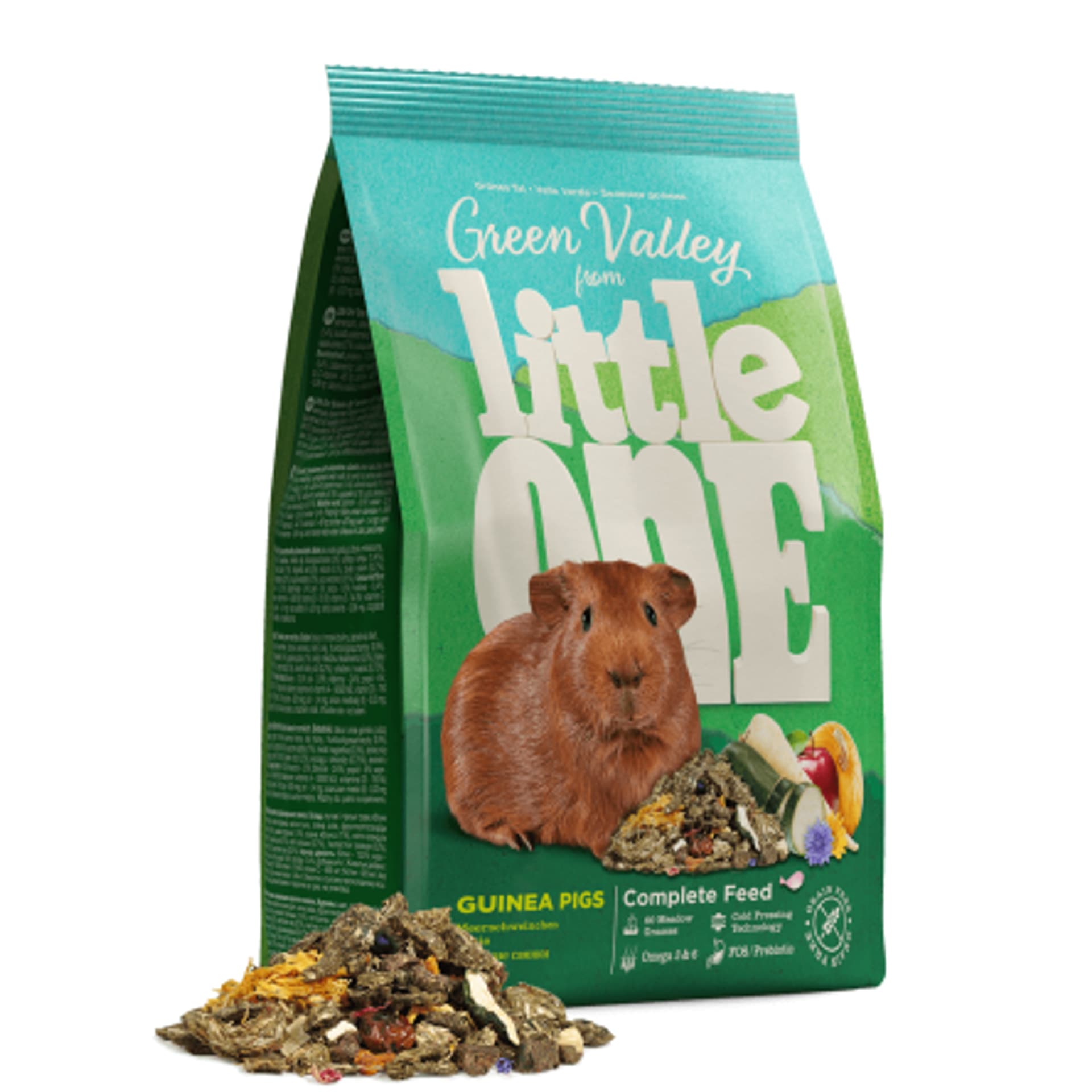 

LITTLE ONE GREEN VALLEY Pokarm dla świnek morskich ZD 750g [31120]